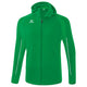 Erima Liga Star Training Jacket With Hood Emerald/white Junior