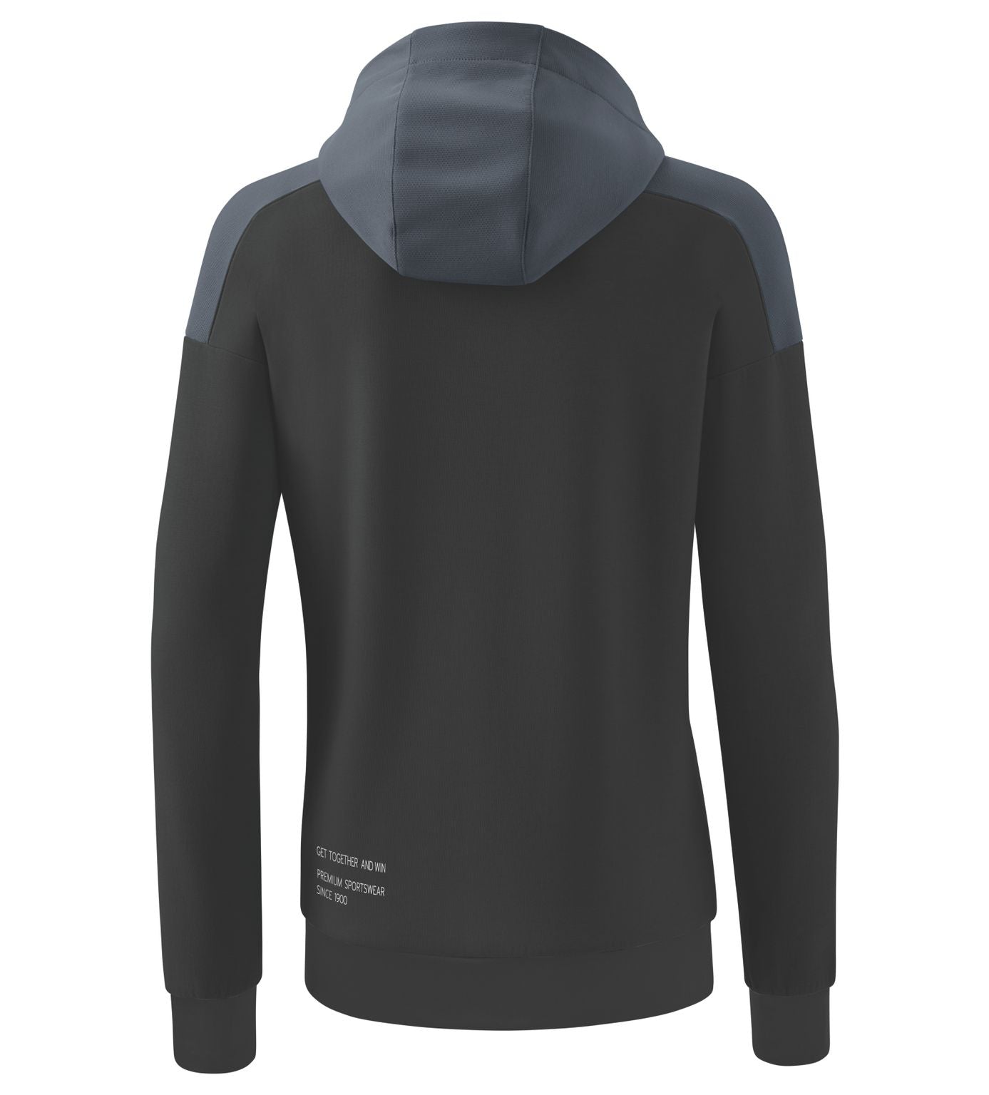 Erima Change By Erima Hoody Sort Grå/skifer Grå/hvid