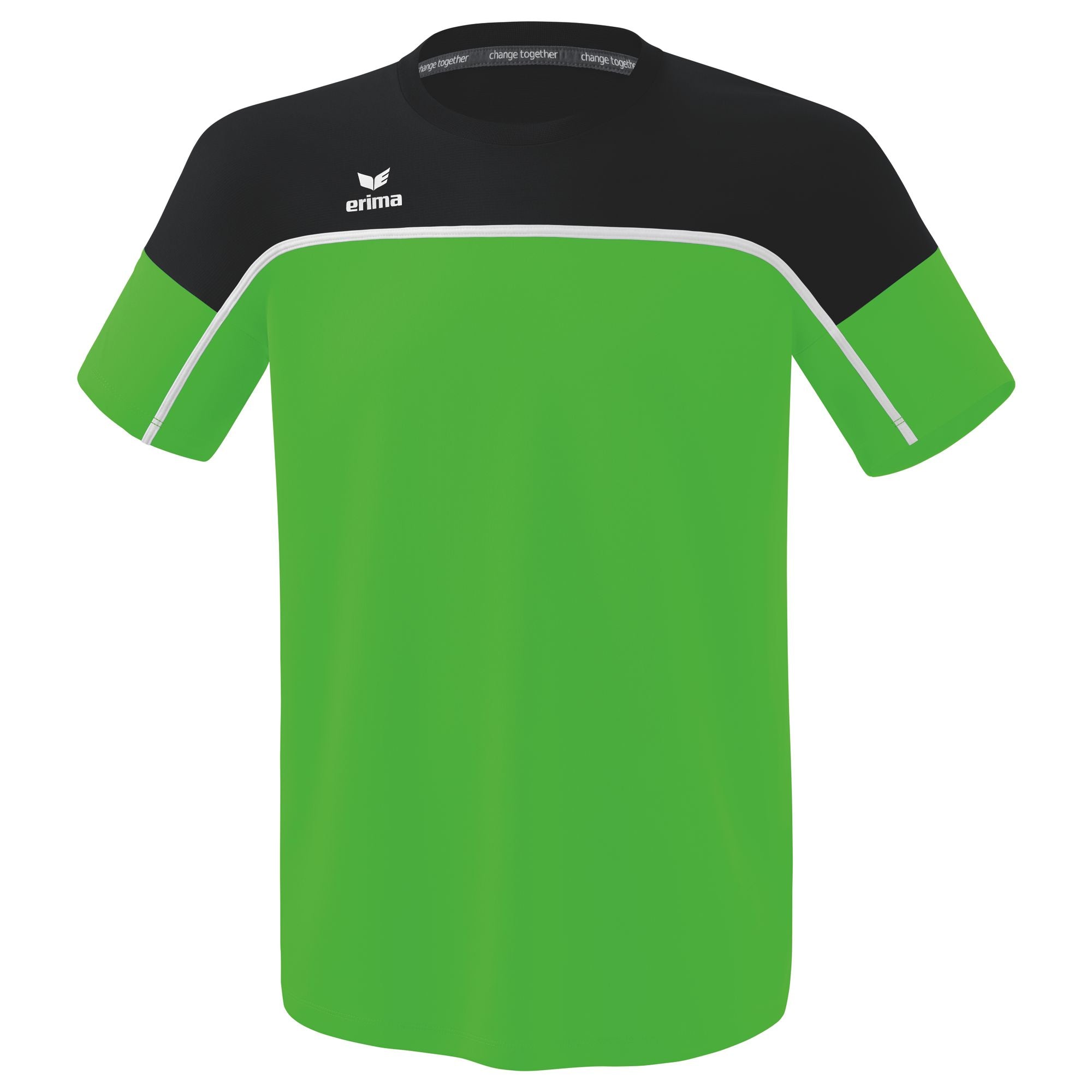 Erima Change By Erima T-shirt Groen/zwart/wit