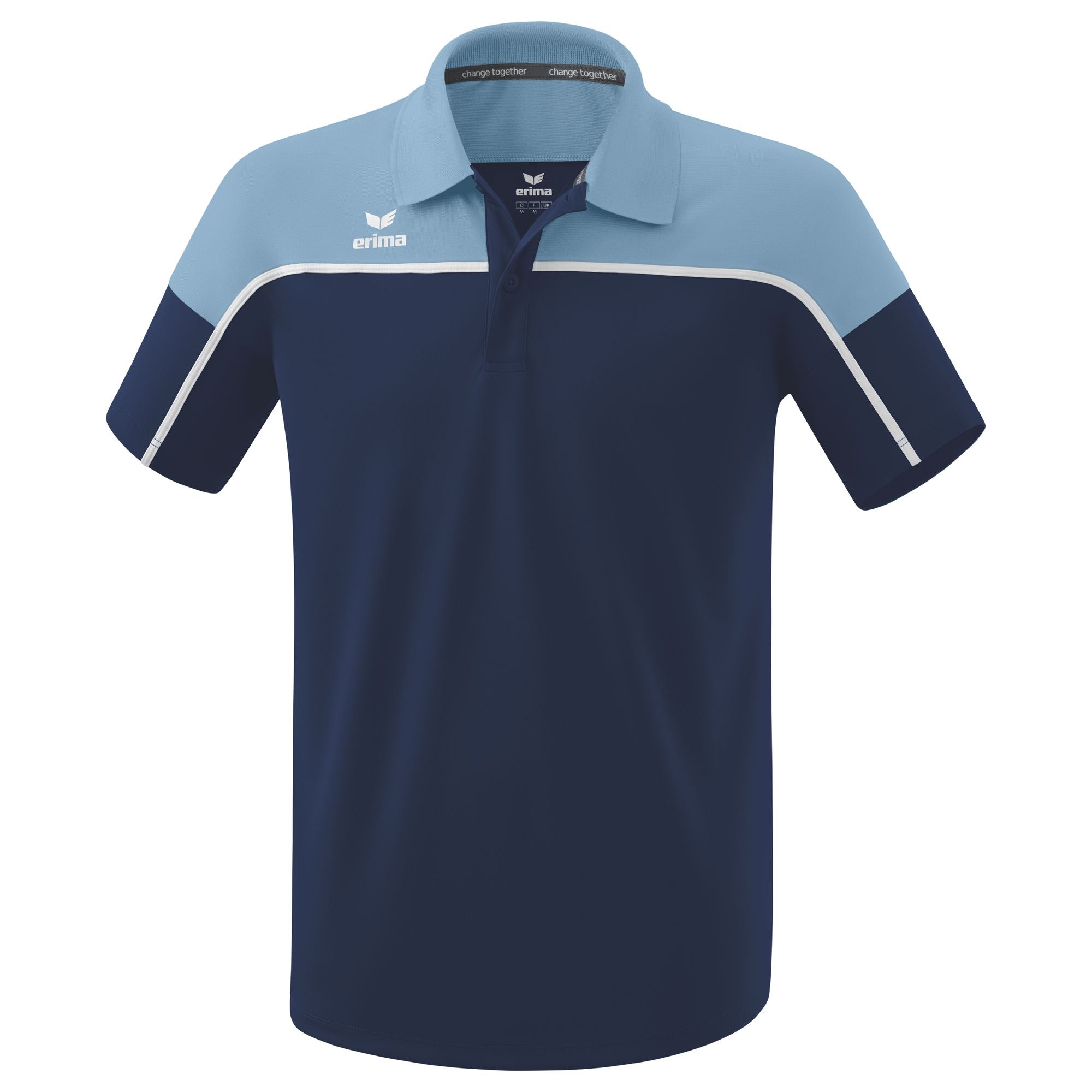 Erima Change By Erima Polo-shirt New Navy/faded Denim/wit