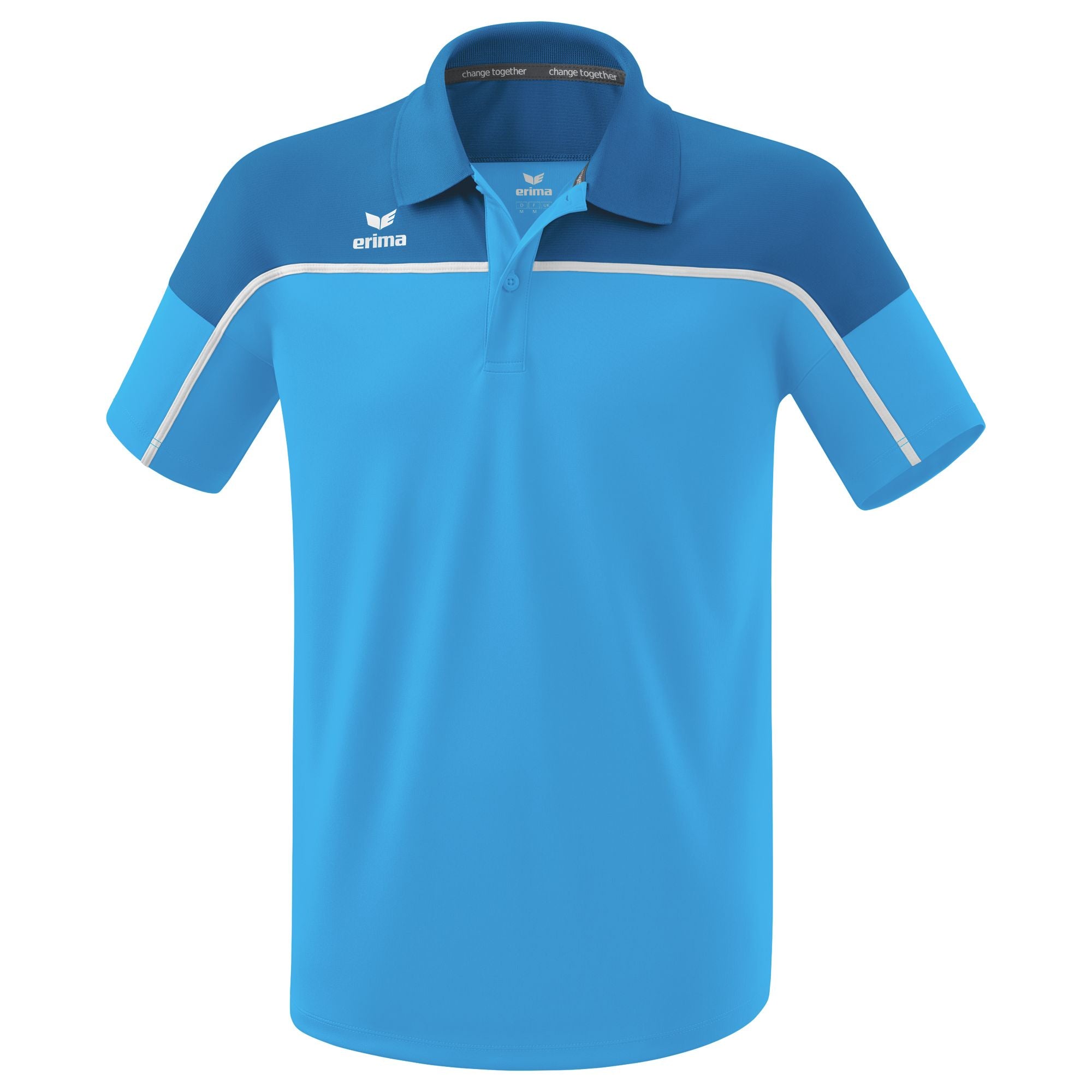 Erima Change By Erima Polo-shirt Curacao/mykonos/hvid