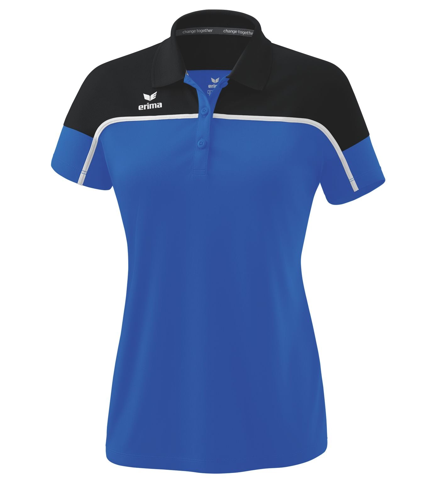 Erima Change By Erima Polo-shirt New Royal/zwart/wit