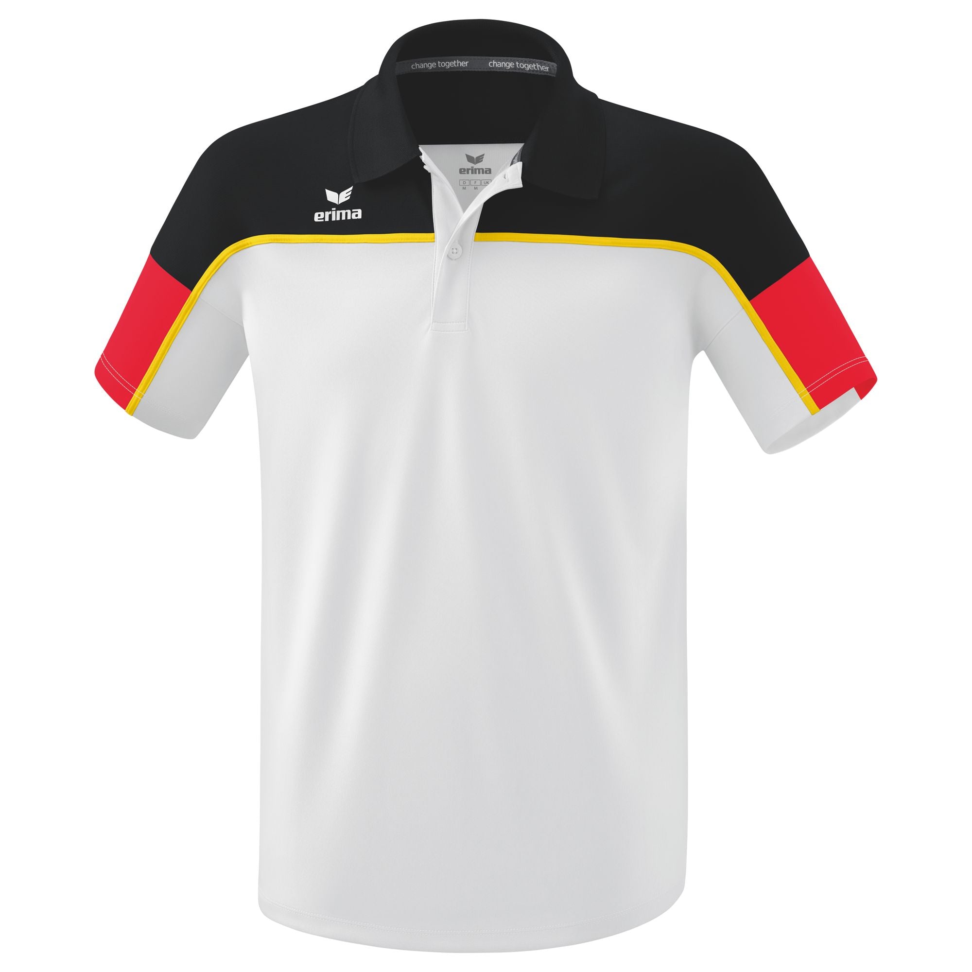 Erima Change By Erima Polo-shirt Hvid/sort/rød
