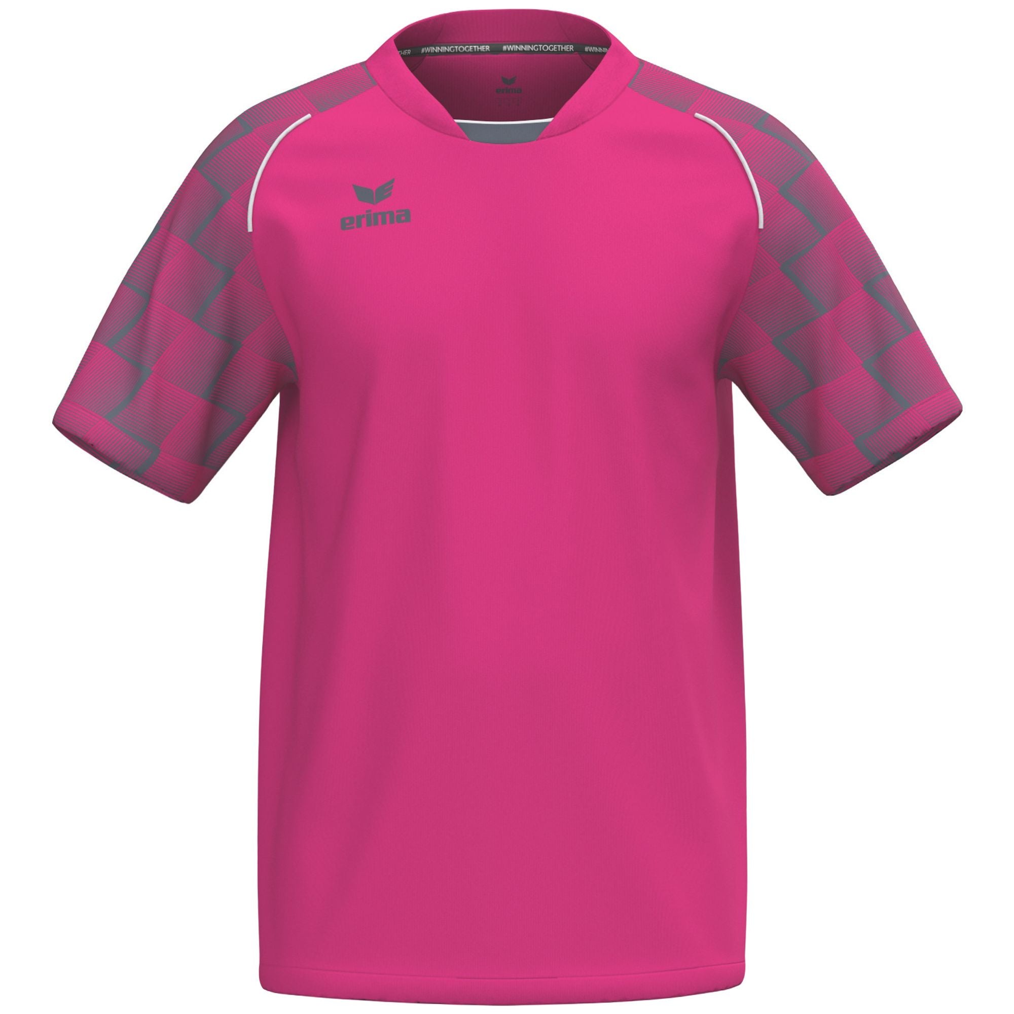 Erima Evo Star Jersey Pink Glo/skifergrå Junior