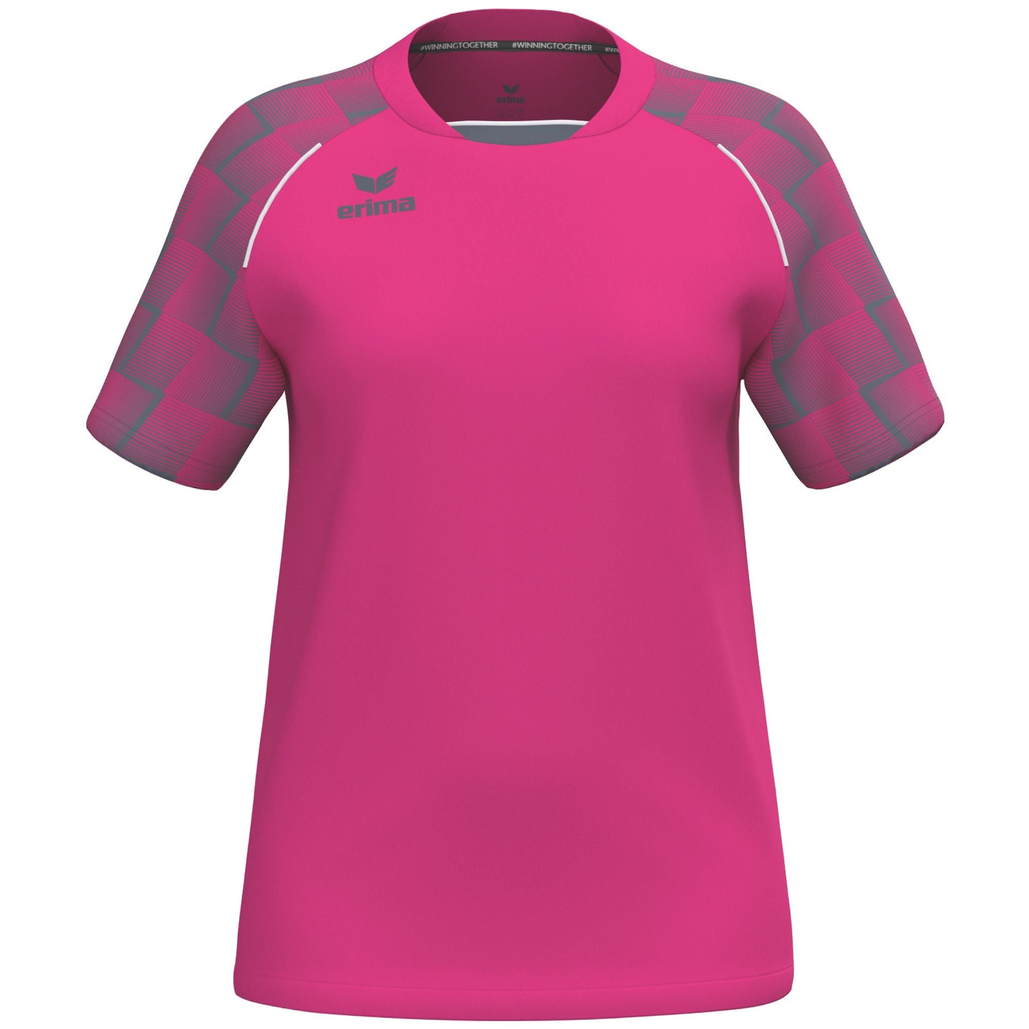 Erima Evo Star Jersey Pink Glo/skifergrå