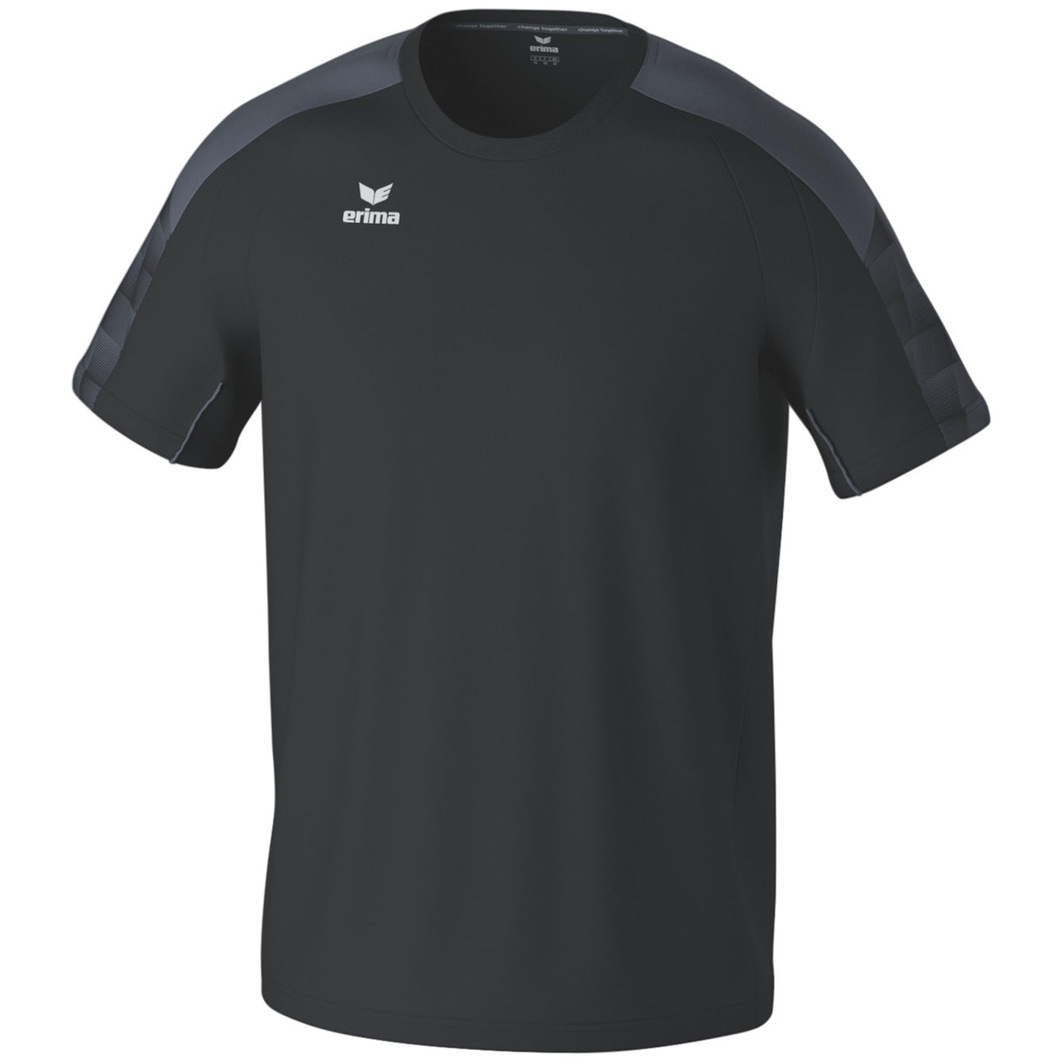 Erima Evo Star T-shirt Zwart/leigrijs Junior