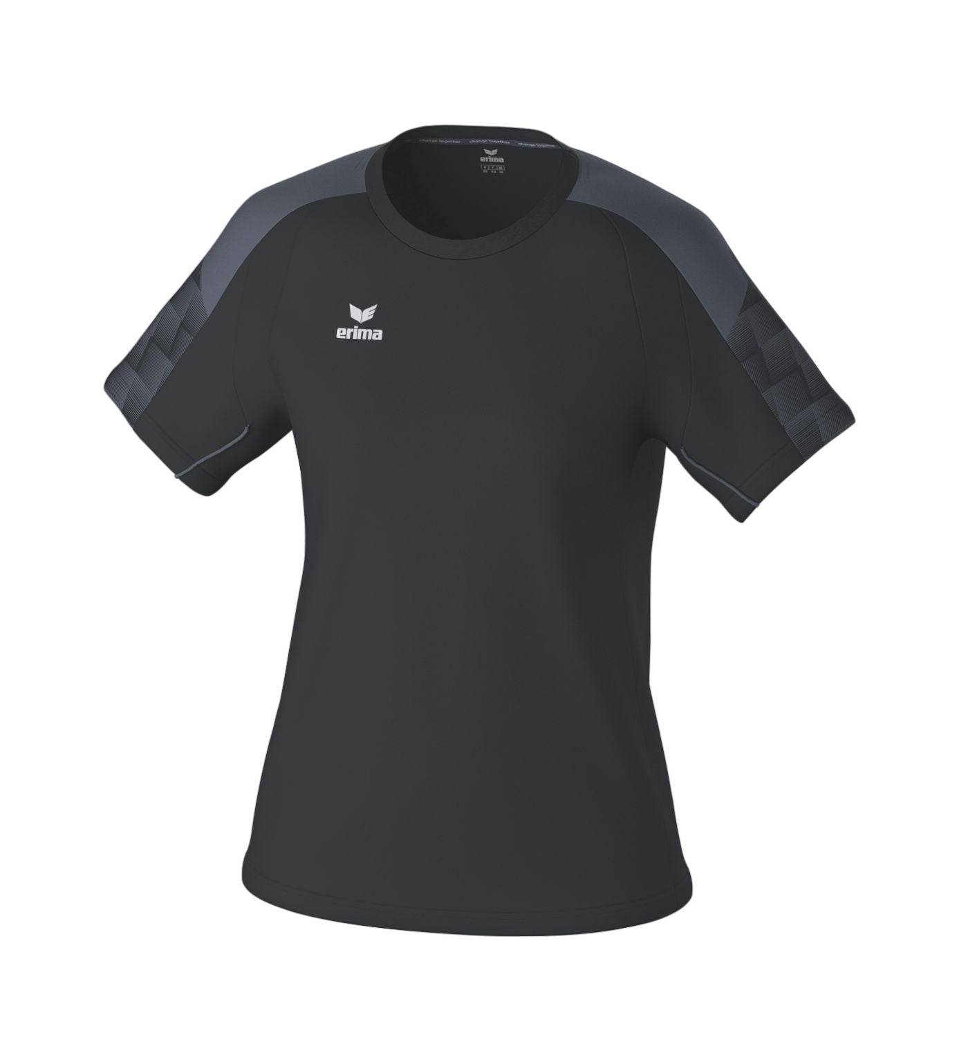 Erima Evo Star T-shirt Zwart/leigrijs