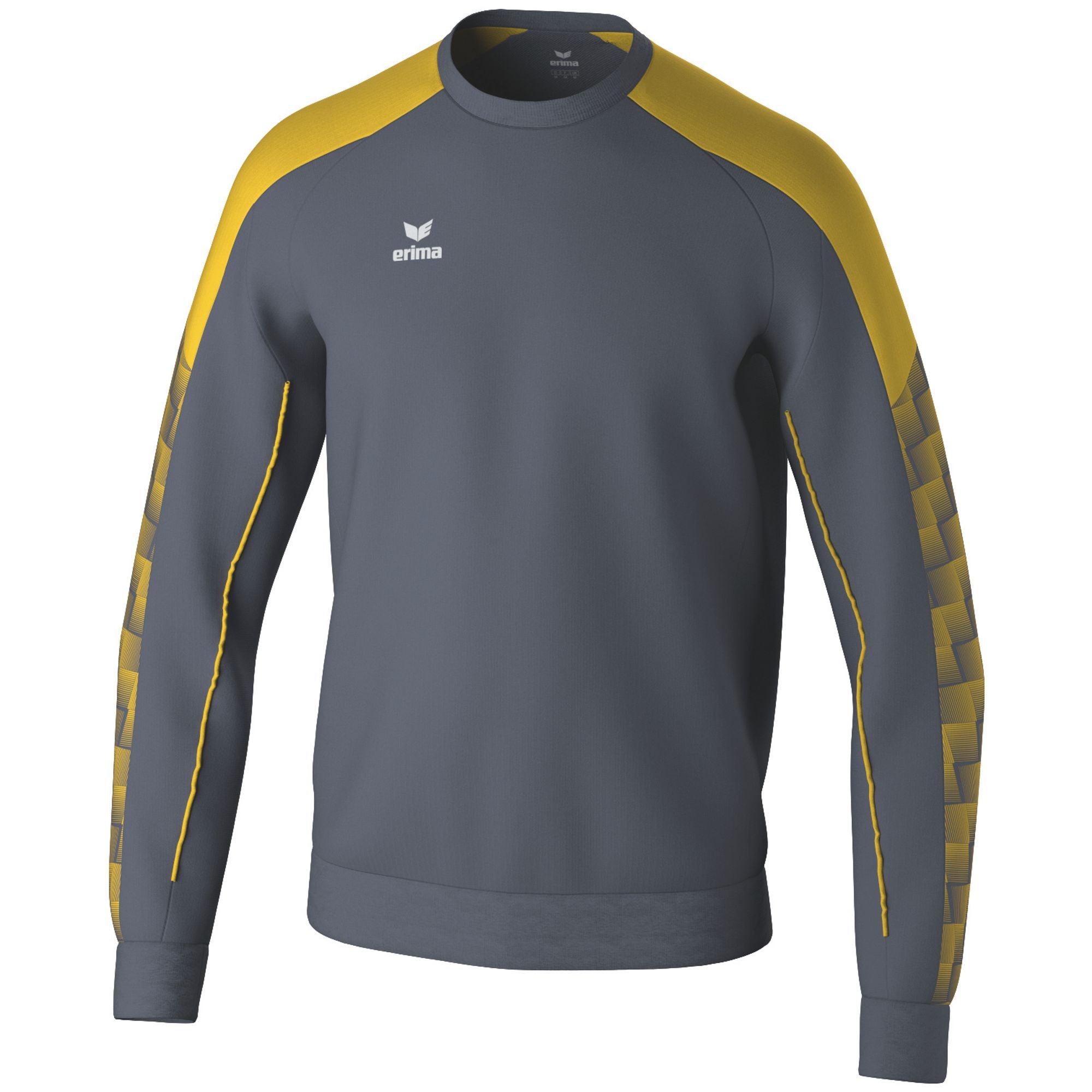 Bluza Erima Evo Star w kolorze łupkowo-szarym/żółtym