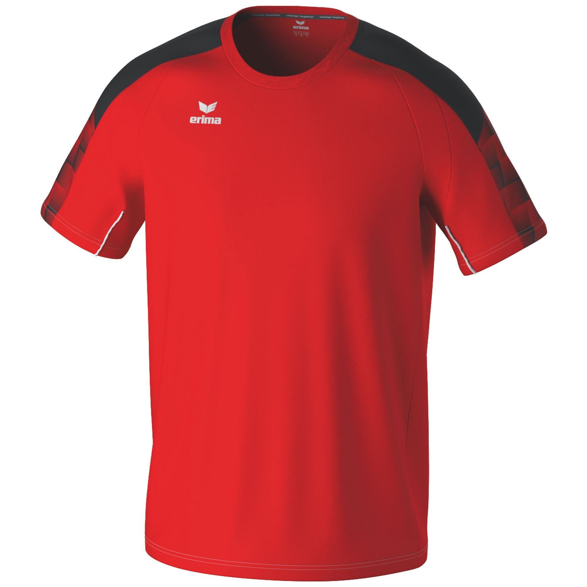 Camiseta Erima Evo Star Rojo/negro Junior