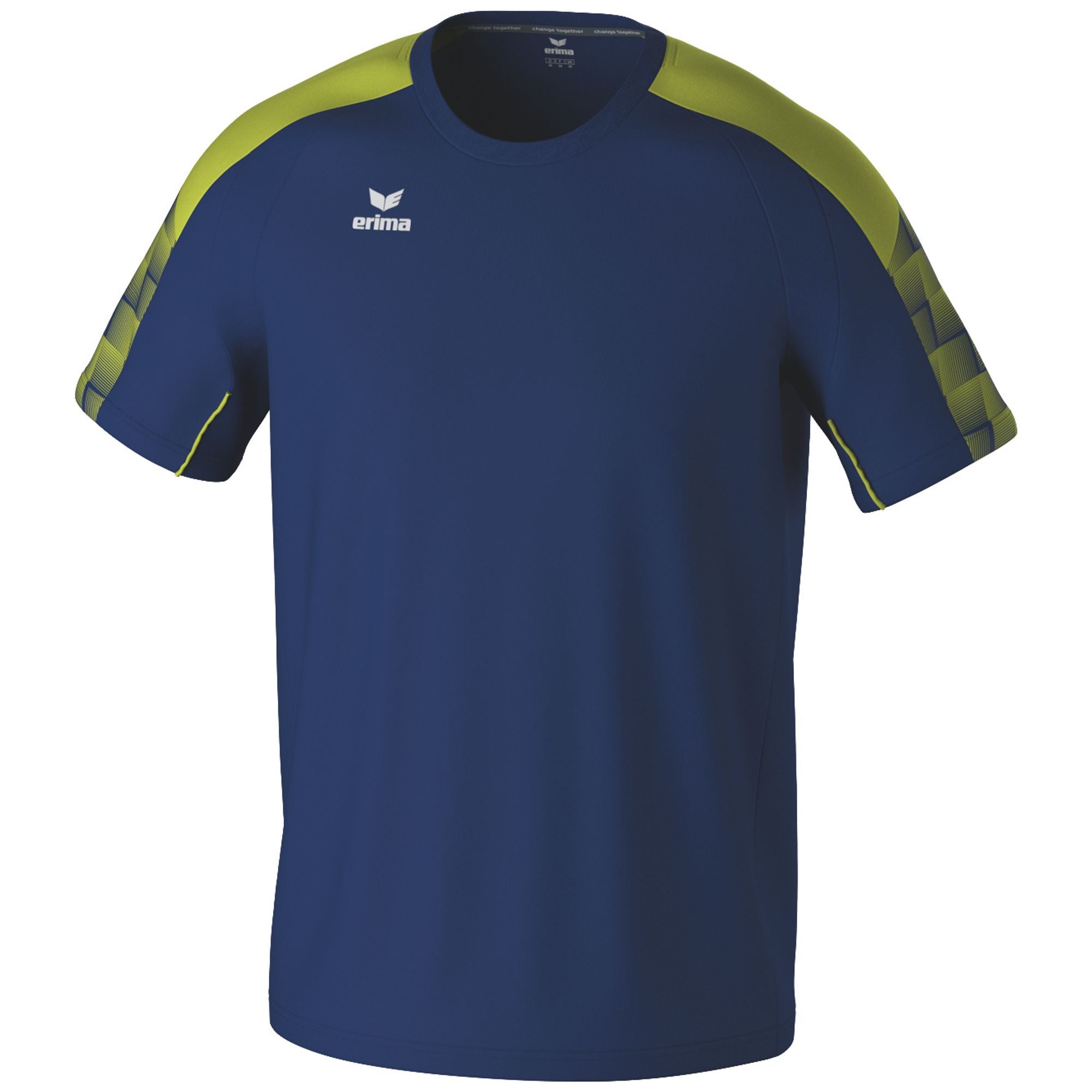 Erima Evo Star T-shirt Ny Navy/lime Junior