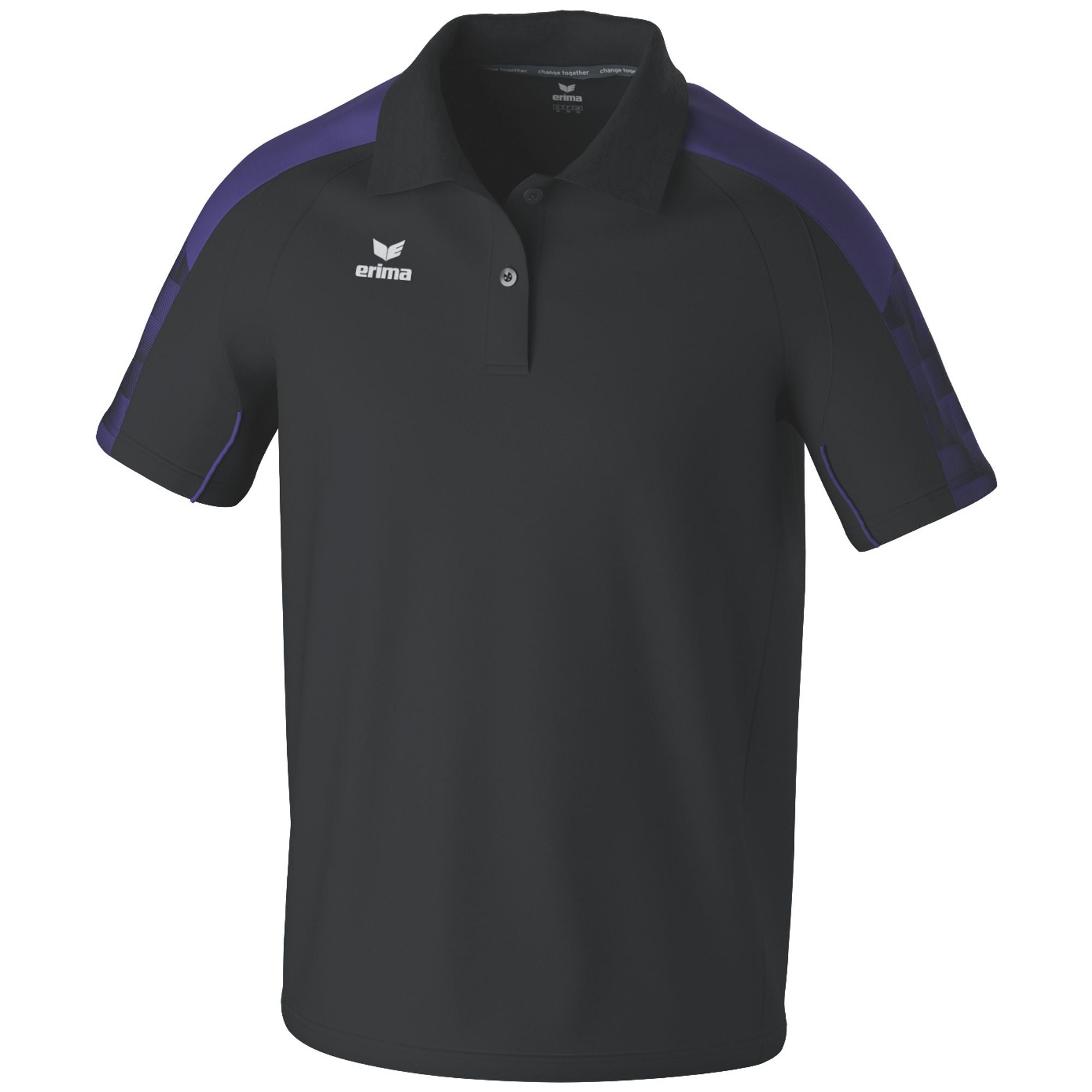 Erima Evo Star Poloshirt Zwart/ultraviolet