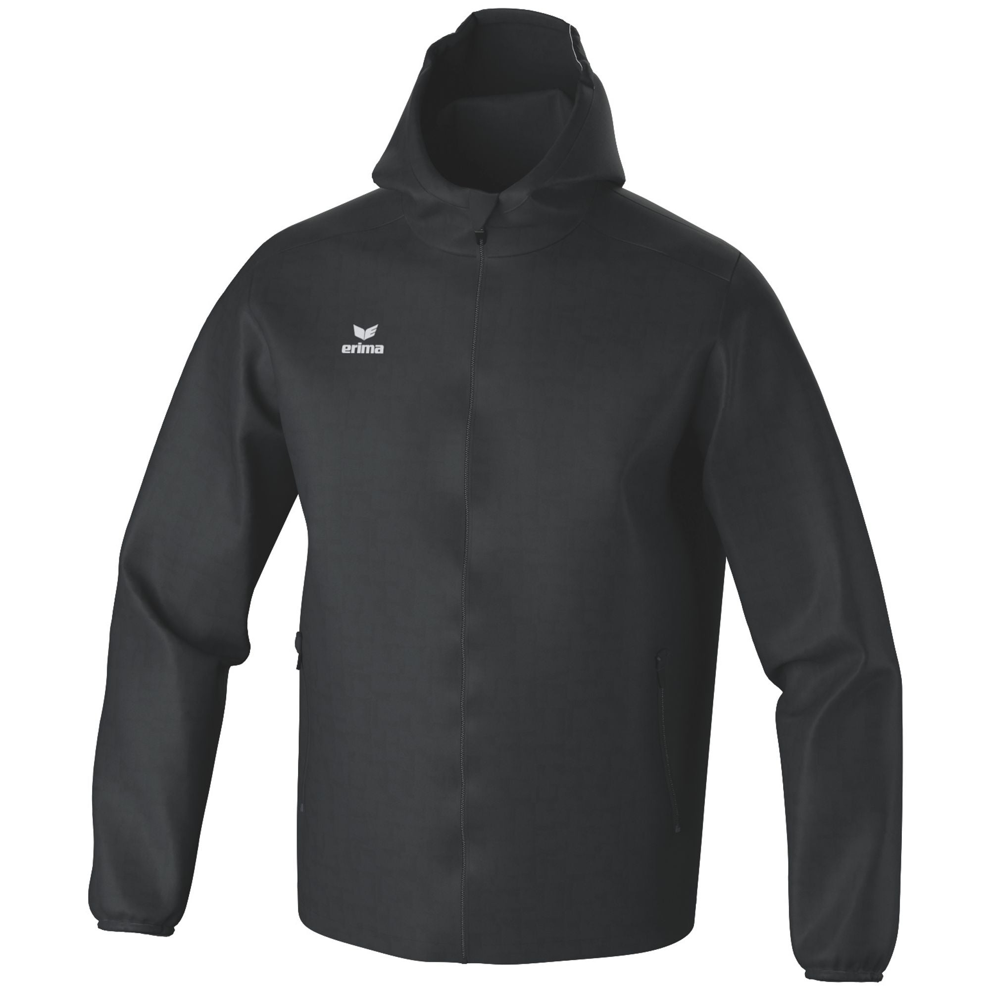 Erima Liga Star Allwetterjacke Schwarz Junior