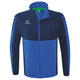 Erima Six Wings Jacke mit abnehmbaren Ärmeln New Royal/New Navy