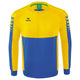 Суичър Erima Six Wings New Royal/yellow Junior