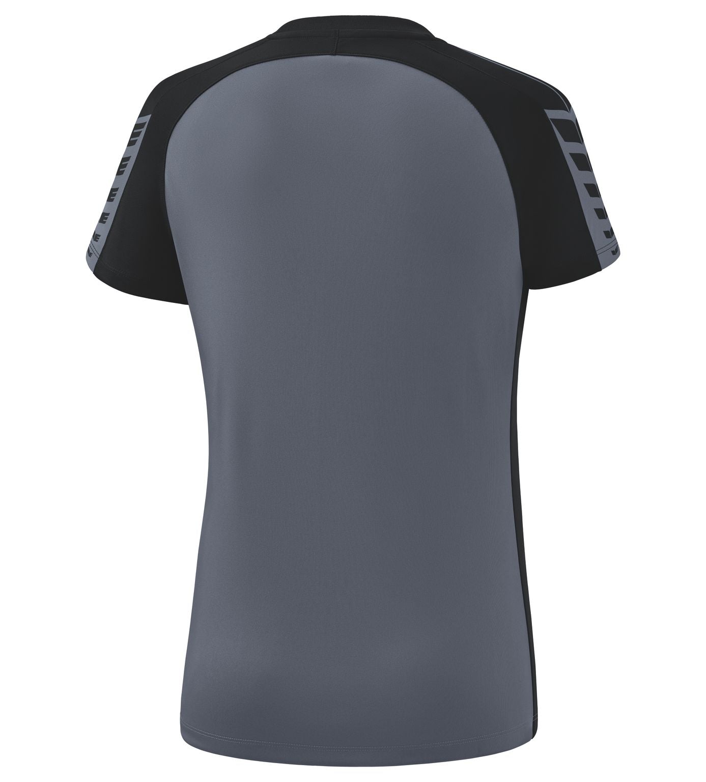 Erima Six Wings T-shirt Leigrijs/zwart