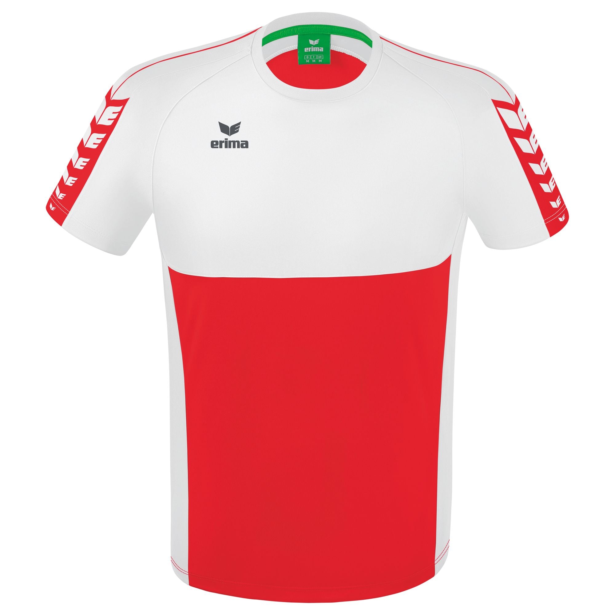 T-shirt Erima Six Wings Rossa/bianca