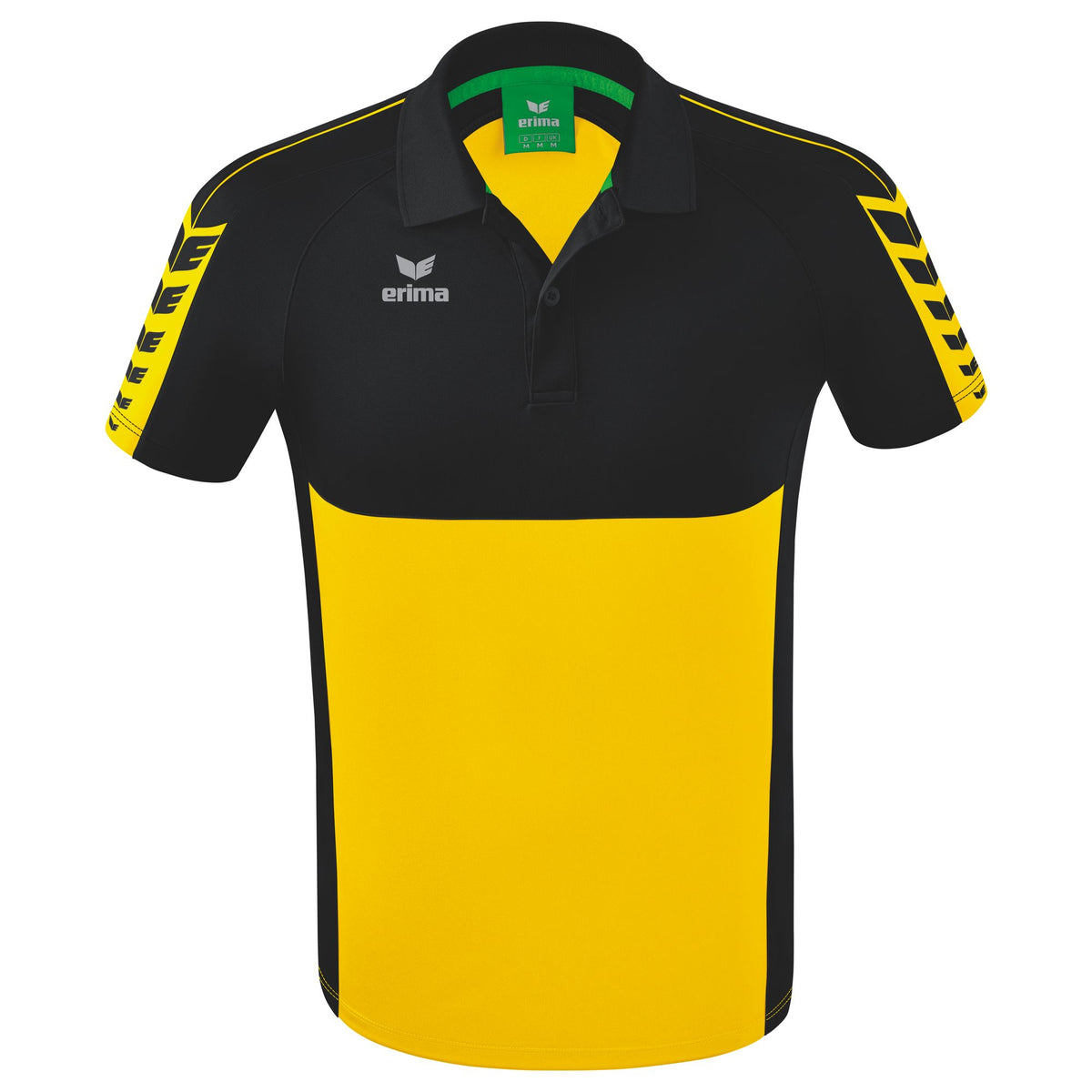 Koszulka polo Erima Six Wings Żółto-czarna