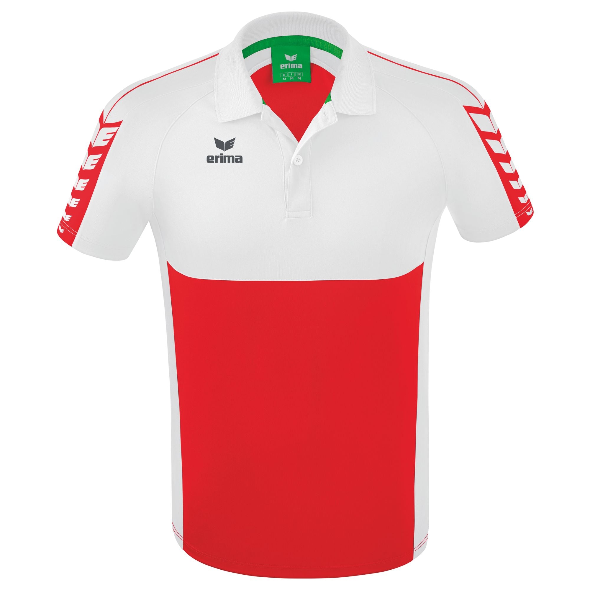 Erima Six Wings Polo-shirt Rød/hvid