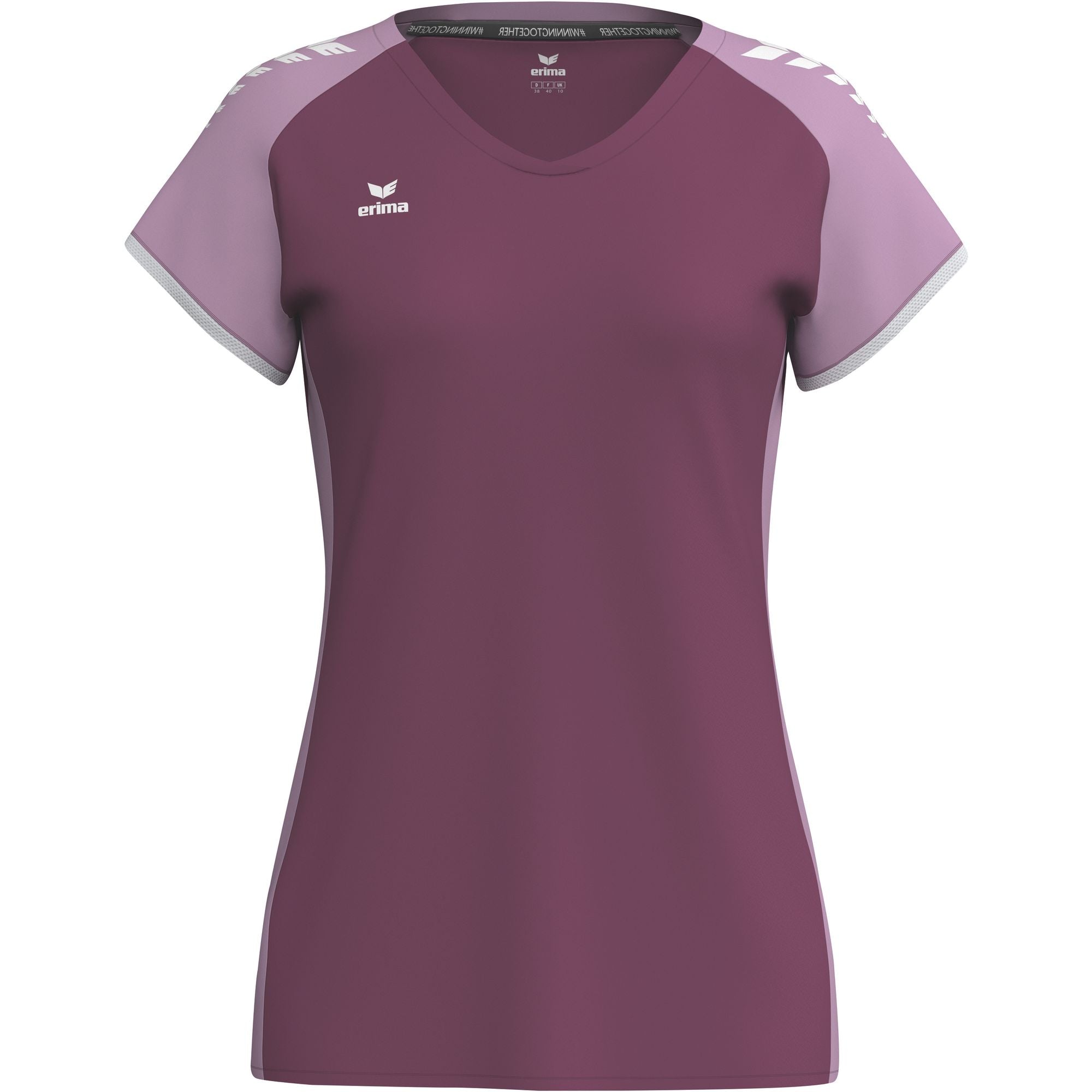 Erima Wings Tank Top Function Burgundy/lavender