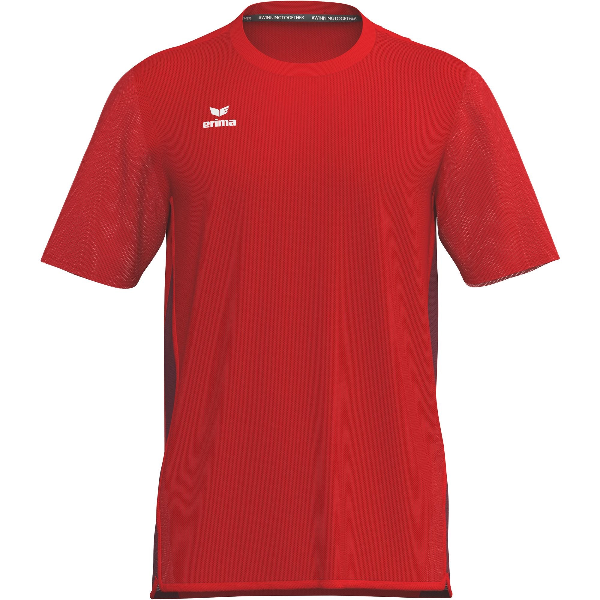 Sciathán T&F Erima T-léine Feidhm Dearg/teorann