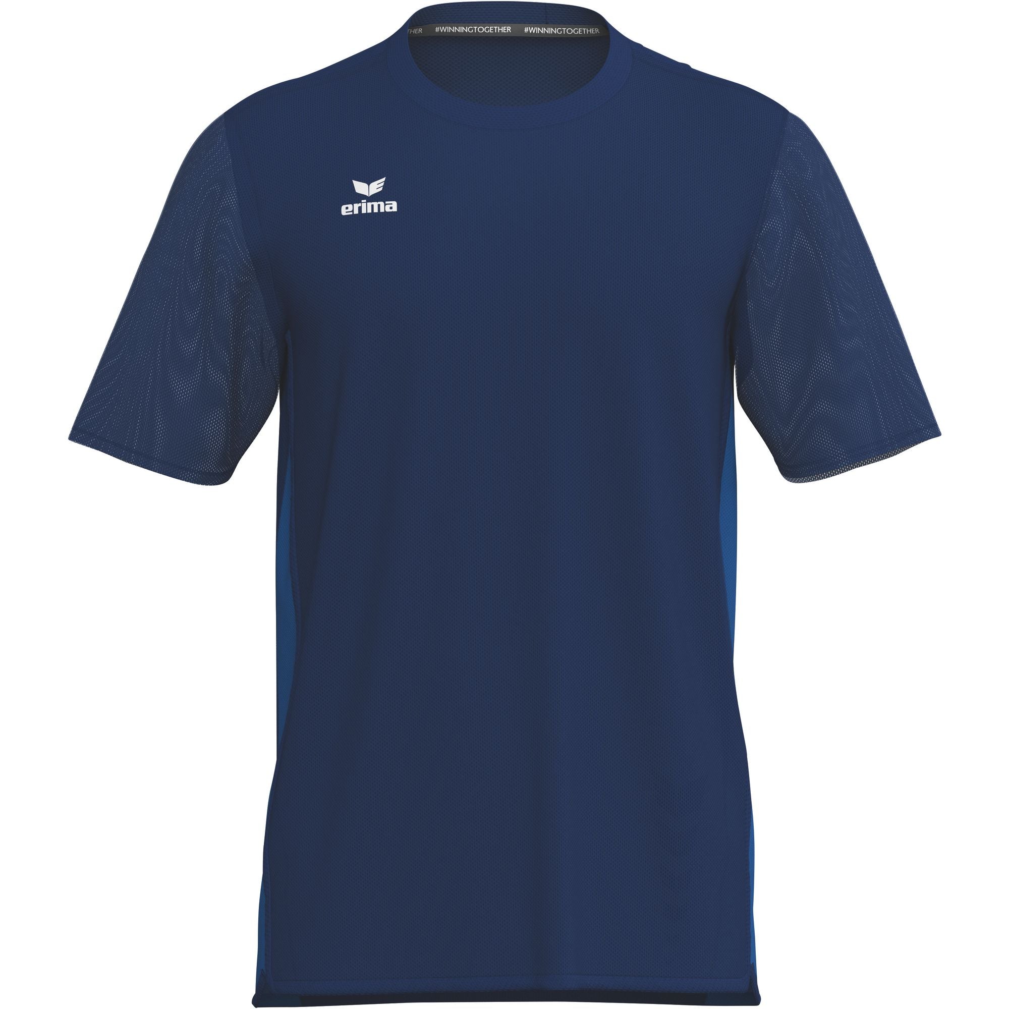 Erima T&f Wings T-shirt Functie Nieuw Marine/nieuw Korenblauw