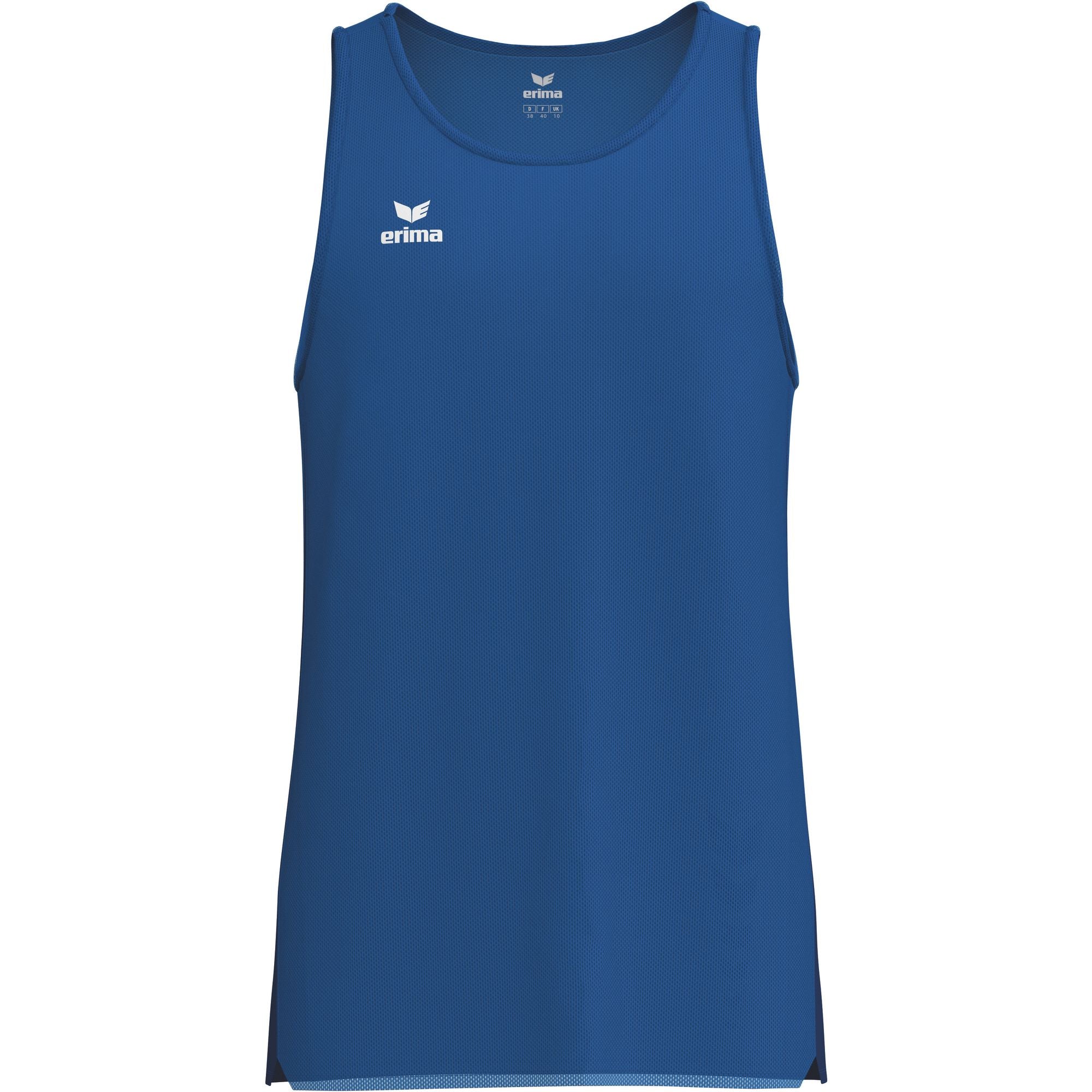 Erima T&f Wings Singlet New Royal/nieuw Navy Junior