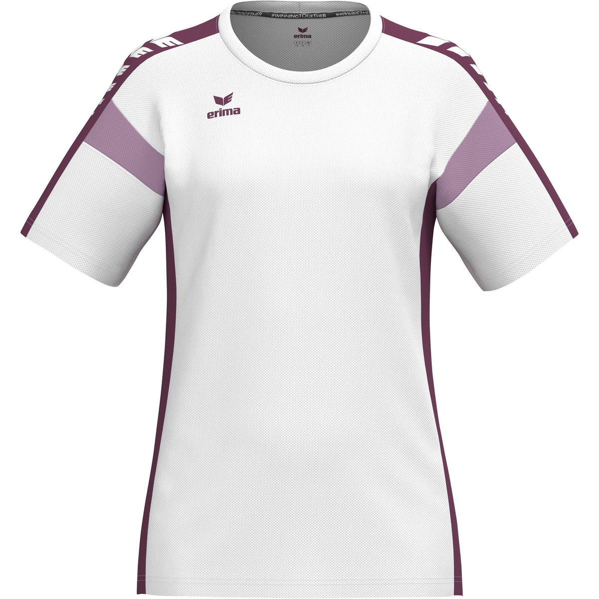 Erima Celebrate 125 Camiseta Función Blanco/Borgoña