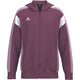 Giacca da allenamento Erima Celebrate 125 con cappuccio Bordeaux/lavanda