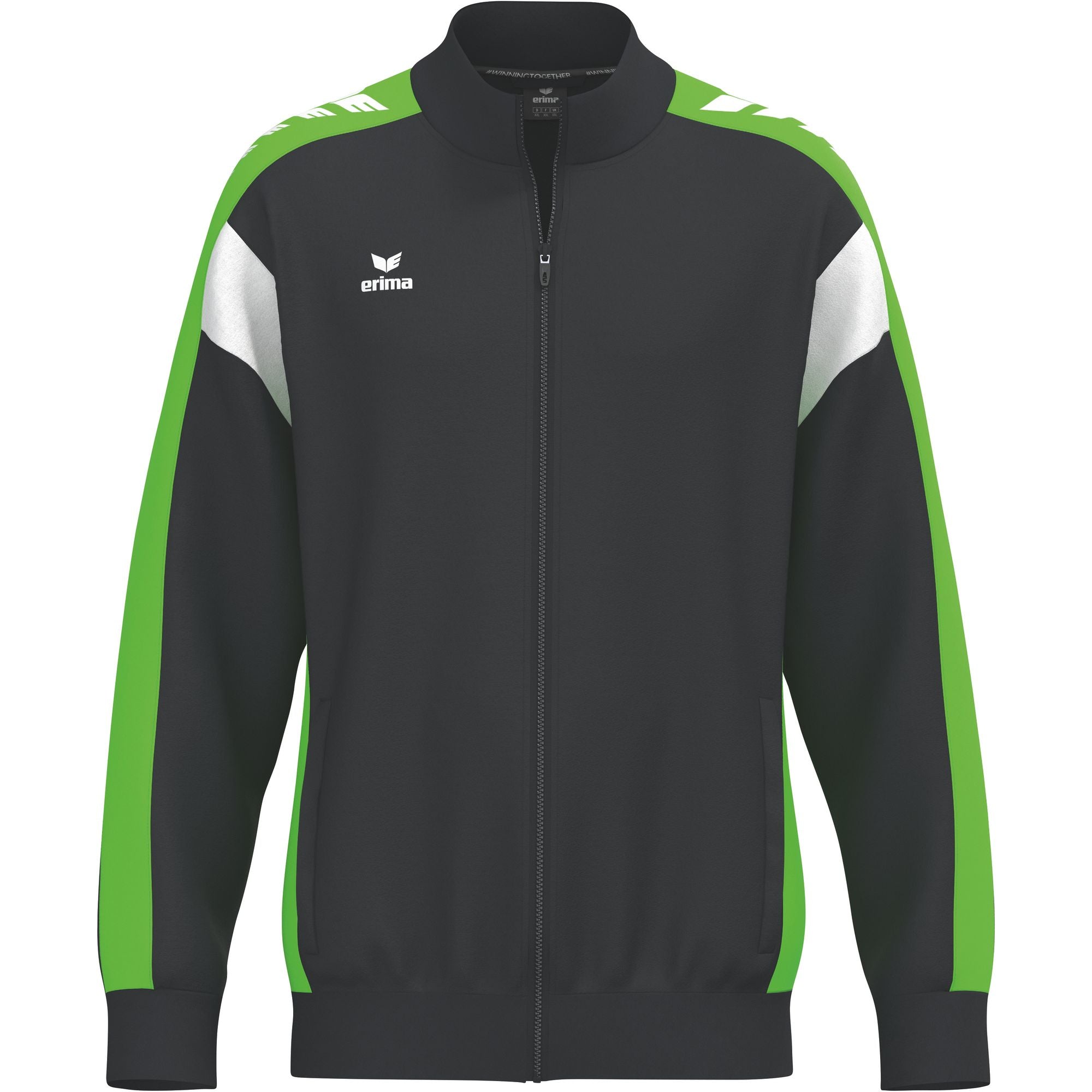 Chaqueta de entrenamiento Erima Celebrate 125 Negro/verde Gecko