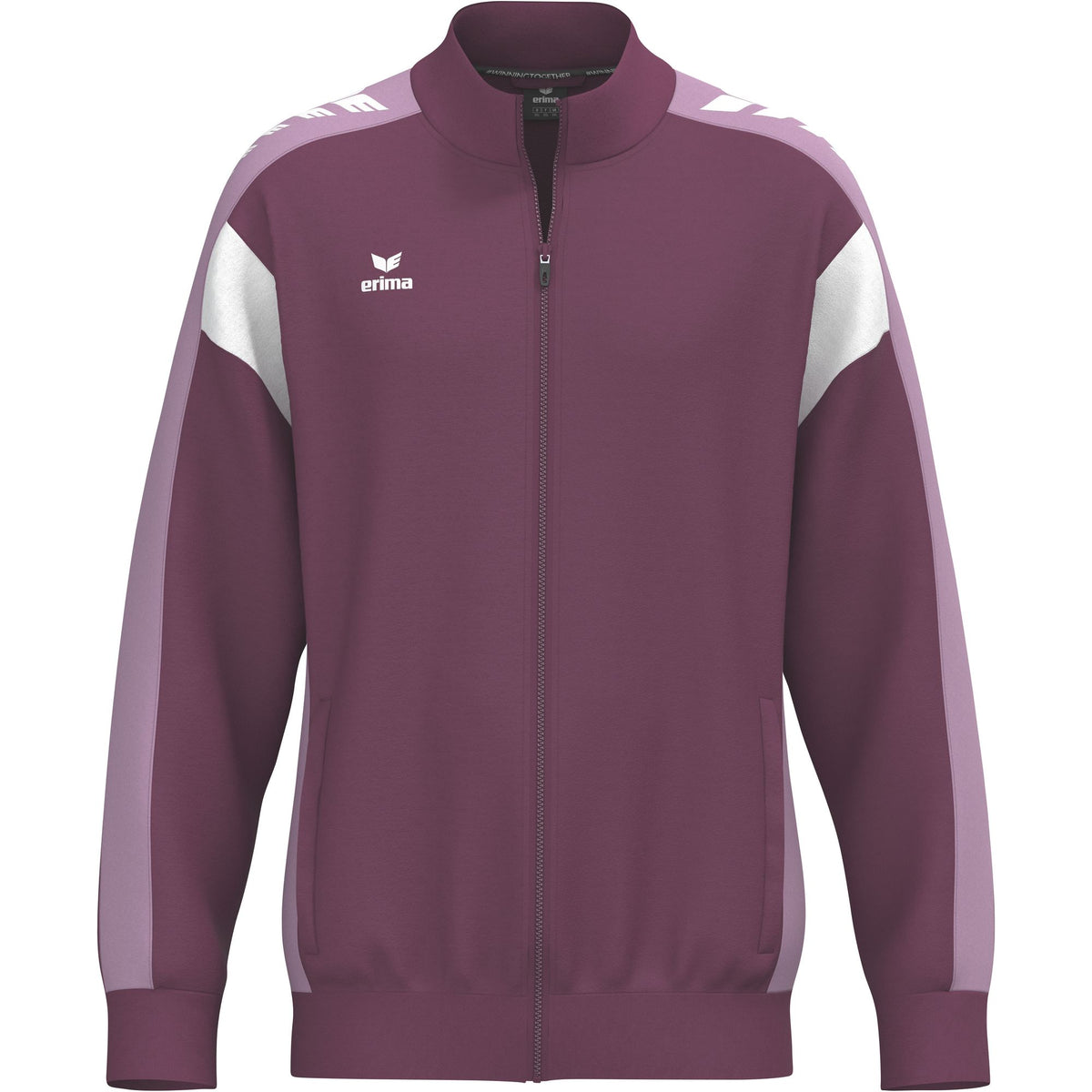 Chaqueta de entrenamiento Erima Celebrate 125 Burdeos/lavanda