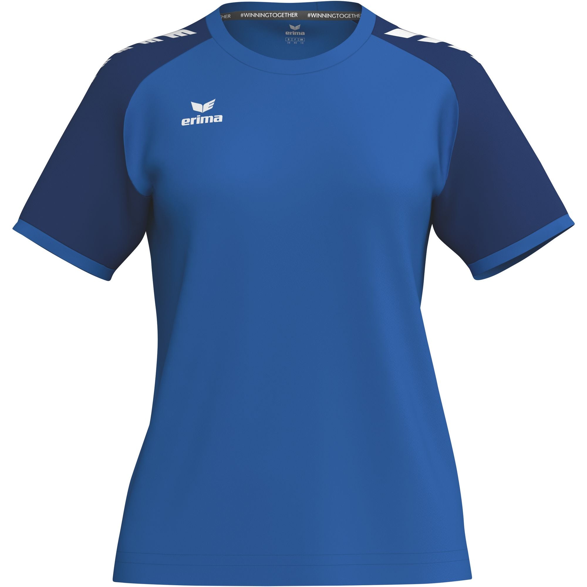 Erima Wings Jersey manga curta New Royal/new Navy