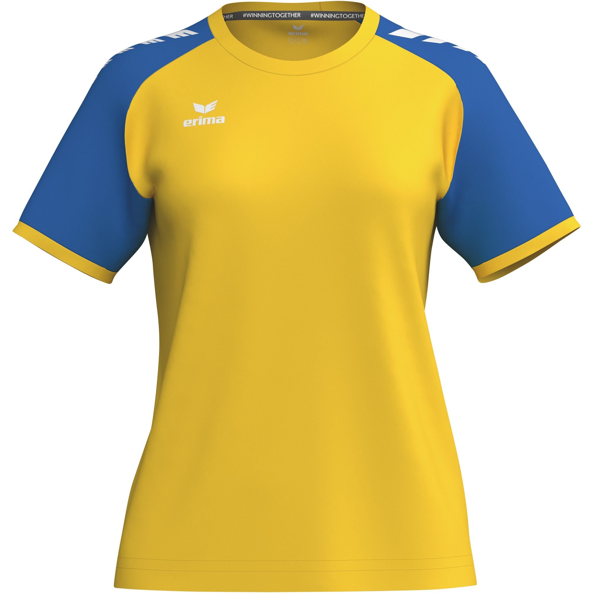 Erima Wings Jersey rövidujjú sárga/új királykék