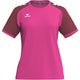 Erima Wings Jersey Shortsleeve Pink Glo/bordeaux