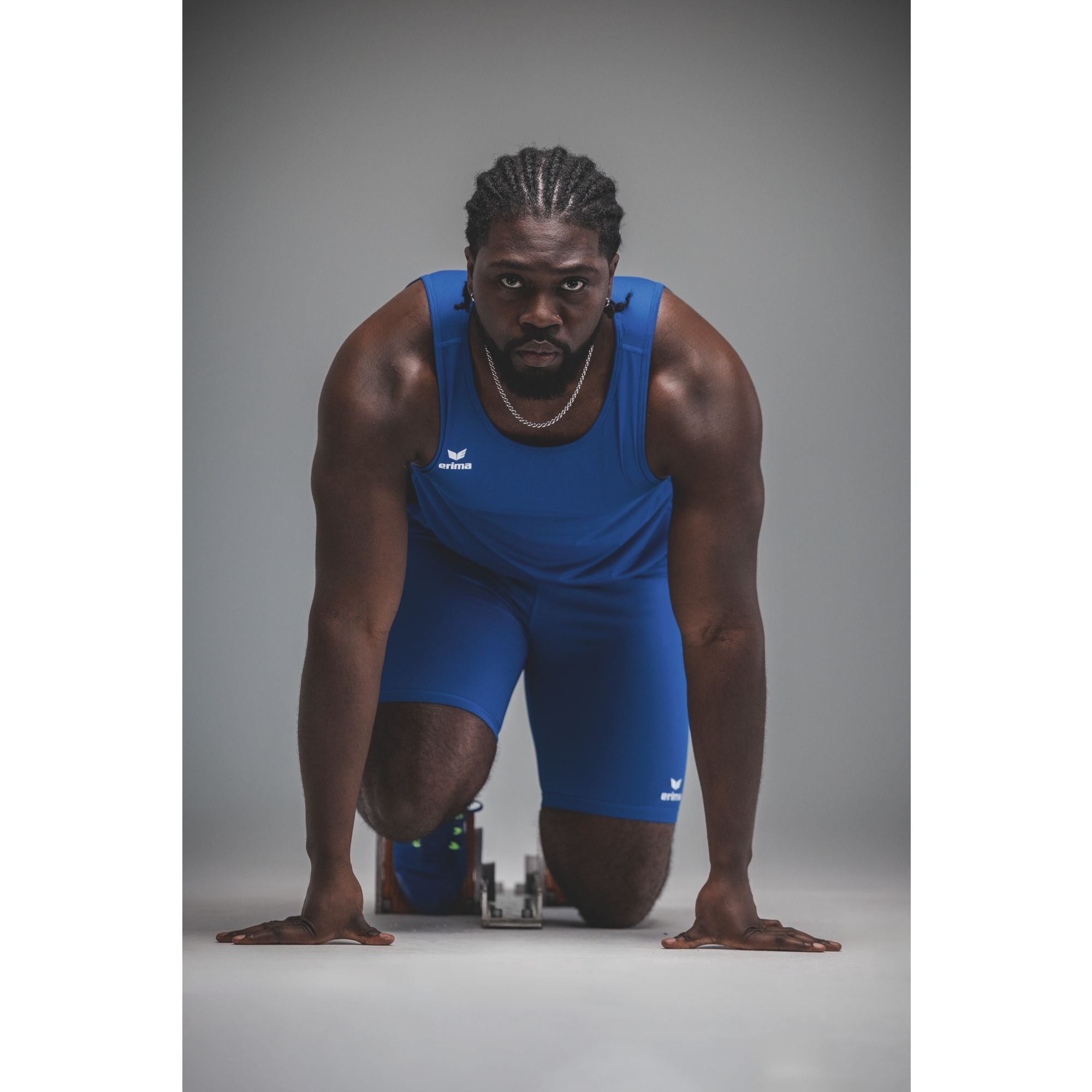 Erima T&f Wings Singlet New Royal/nieuw Navy Junior