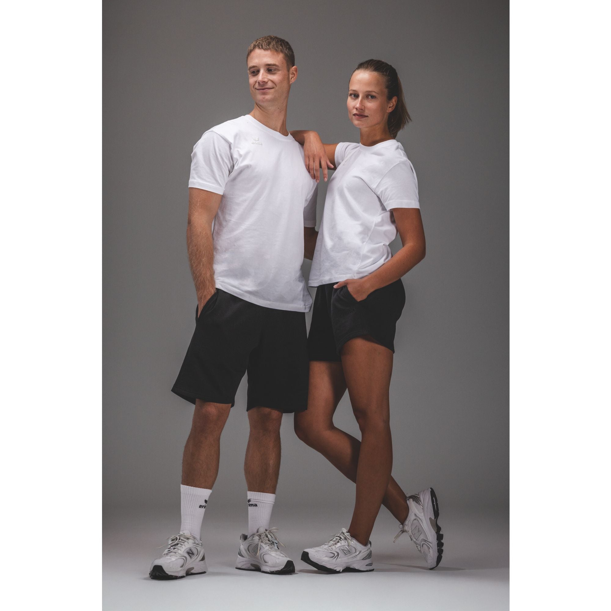 Erima Ts Sweatshorts Black