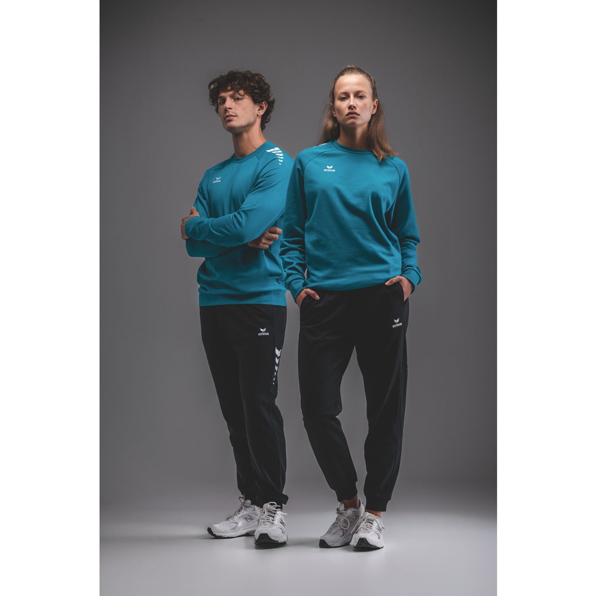 Sciatháin Erima Cmpt Sweatpants Dubh Sóisearach