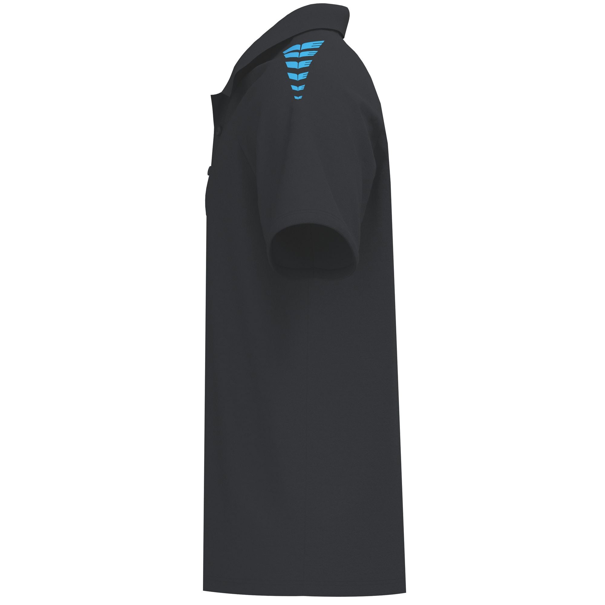 Erima Cmpt Wings Poloshirt Black/curacao