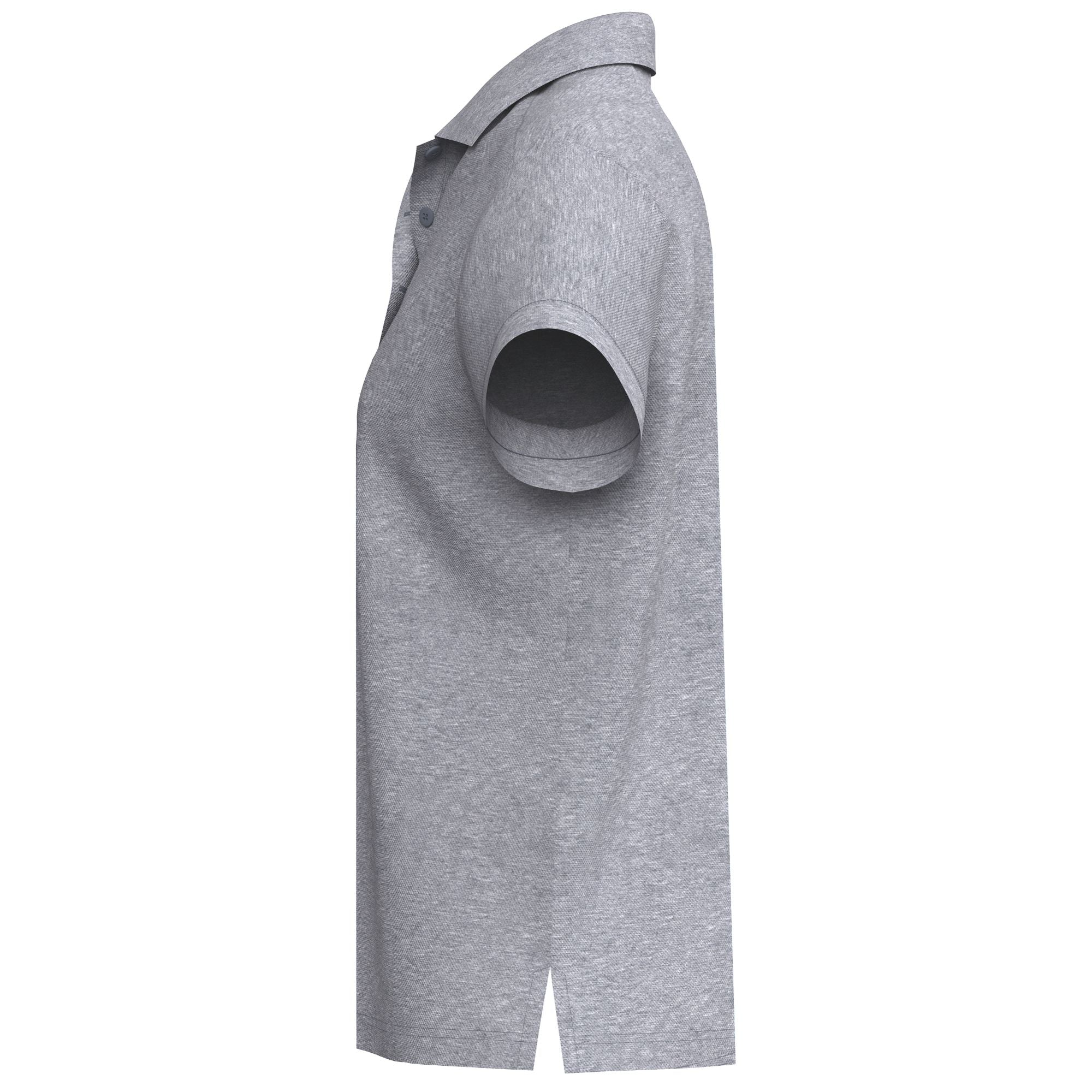 Erima Ts Poloshirt Grijs Gemêleerd