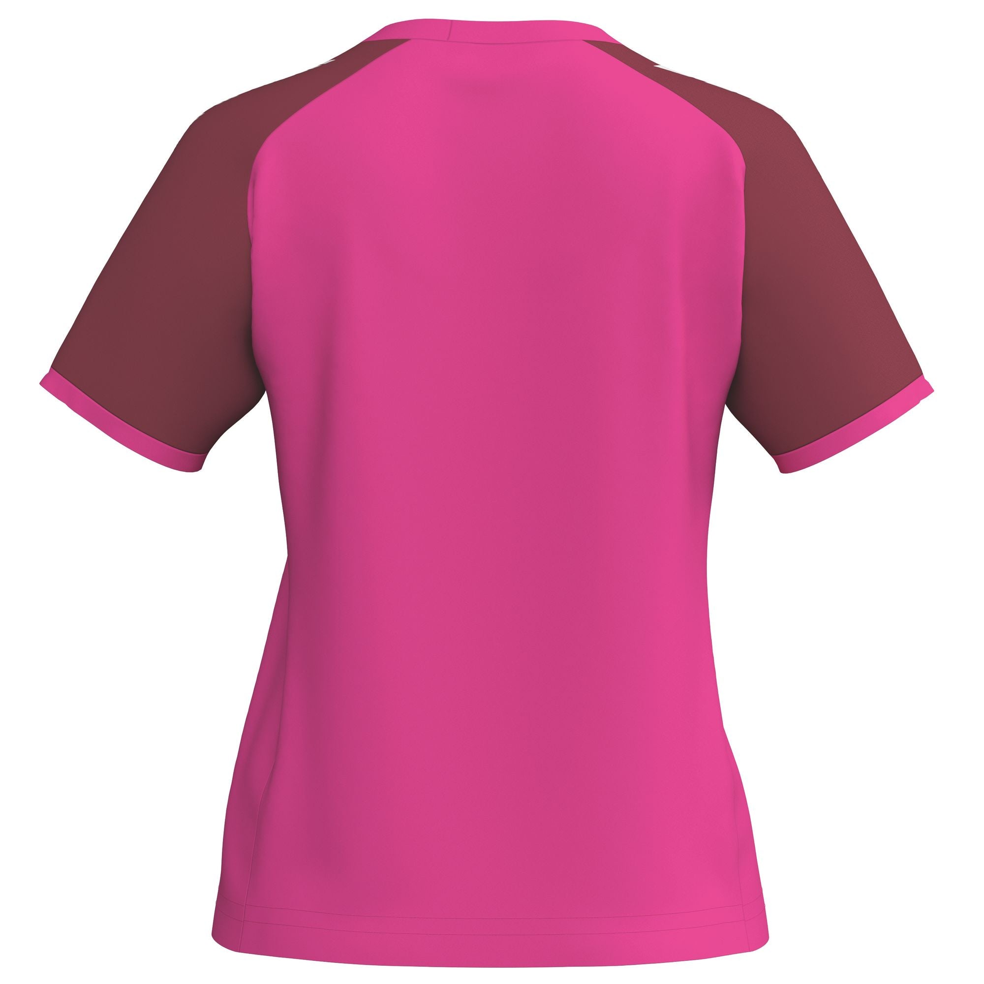 Erima Wings Jersey Shortsleeve Pink Glo/bordeaux