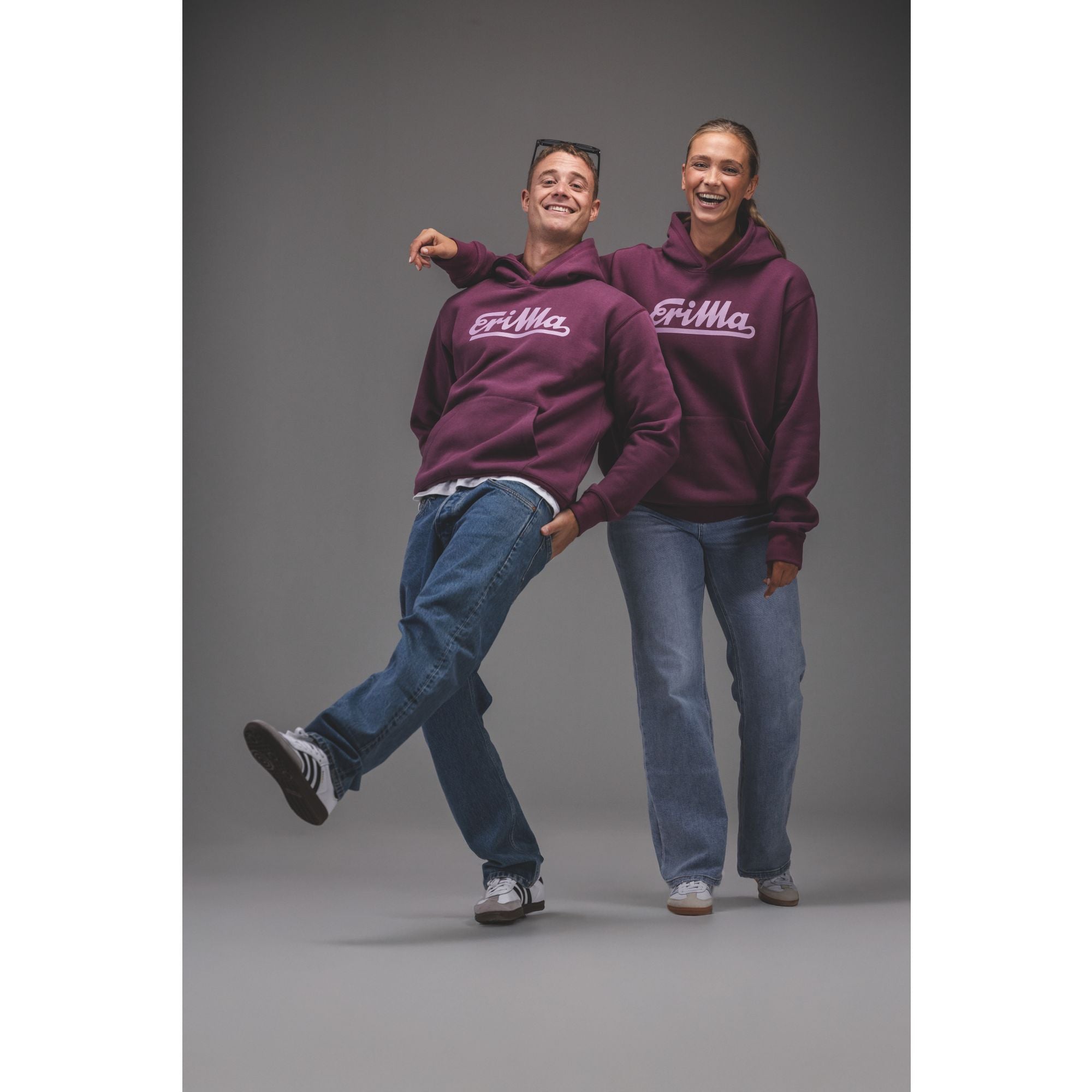Erima Retro Hoody Bordeaux