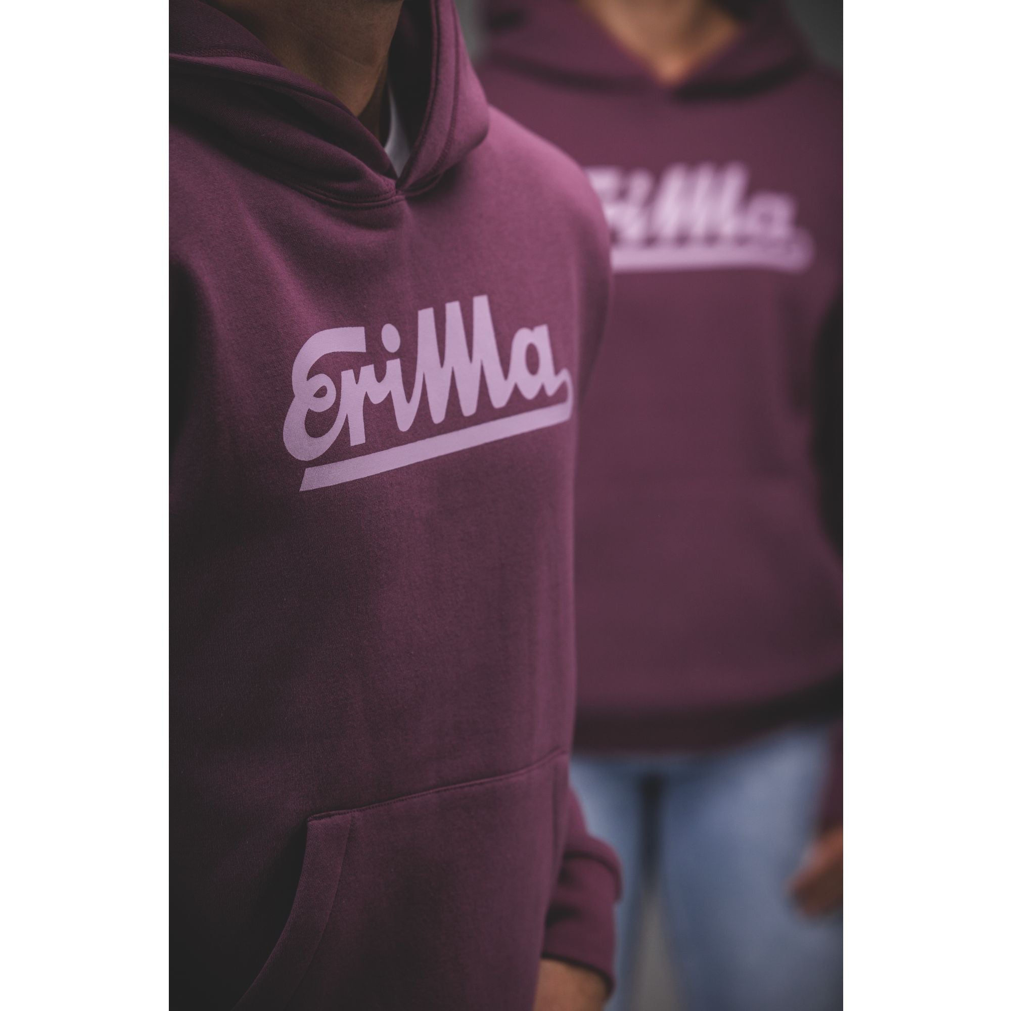 Erima Retro Hoody Bordeaux