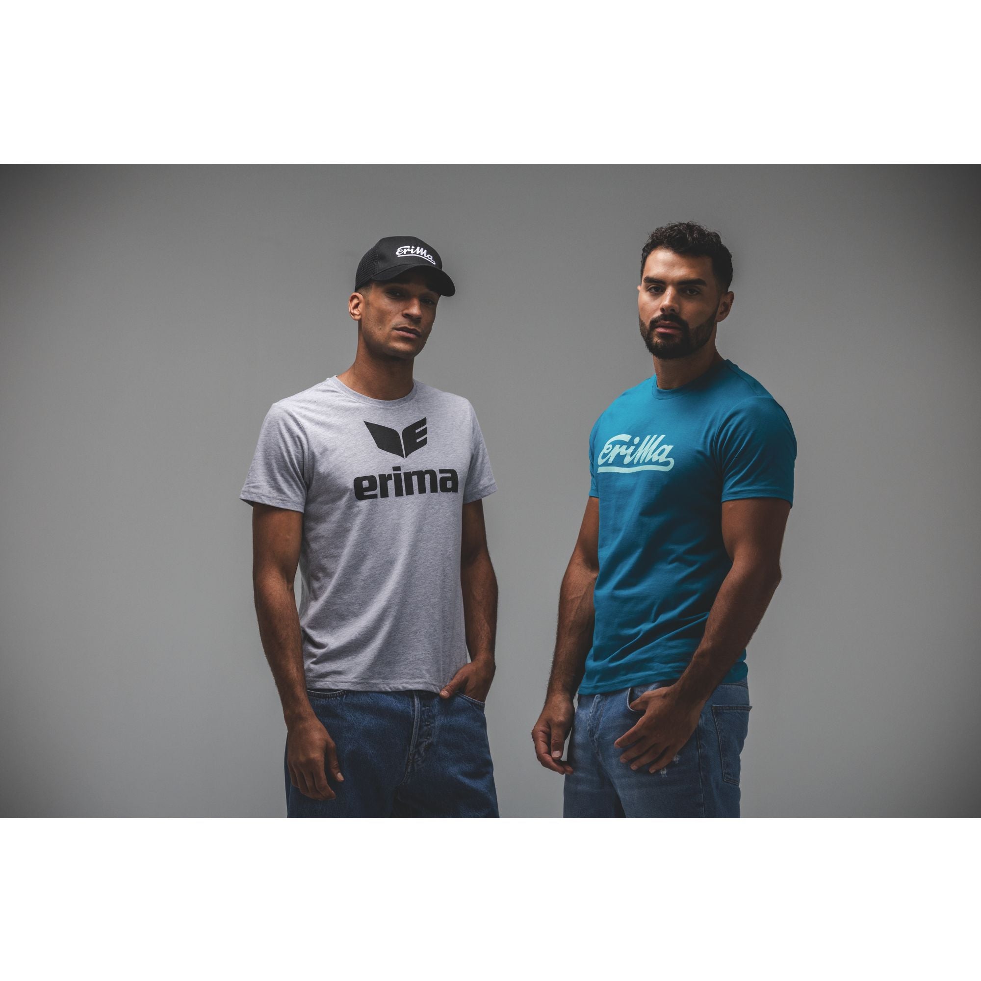 Erima Retro T-shirt Tahitian Blue