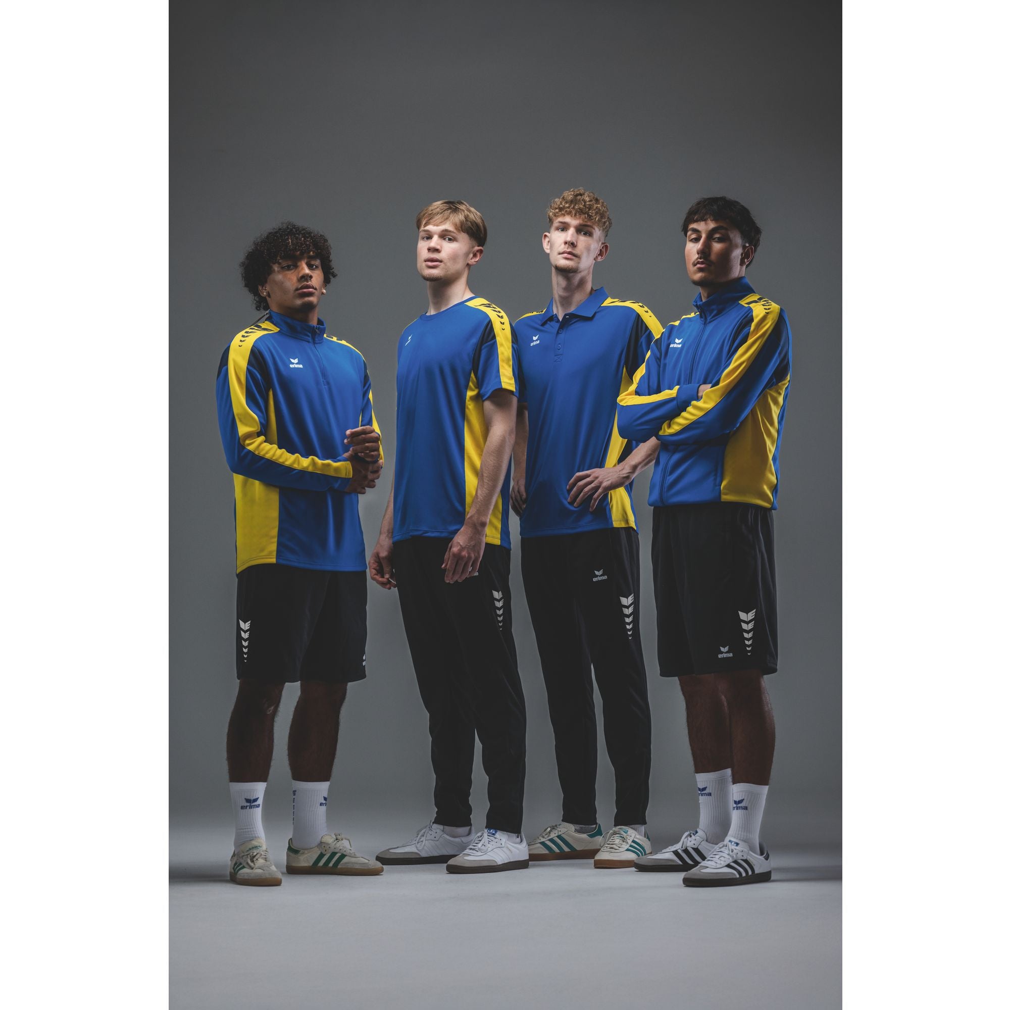 Erima Celebrate 125 Poloshirt Function New Royal/yellow