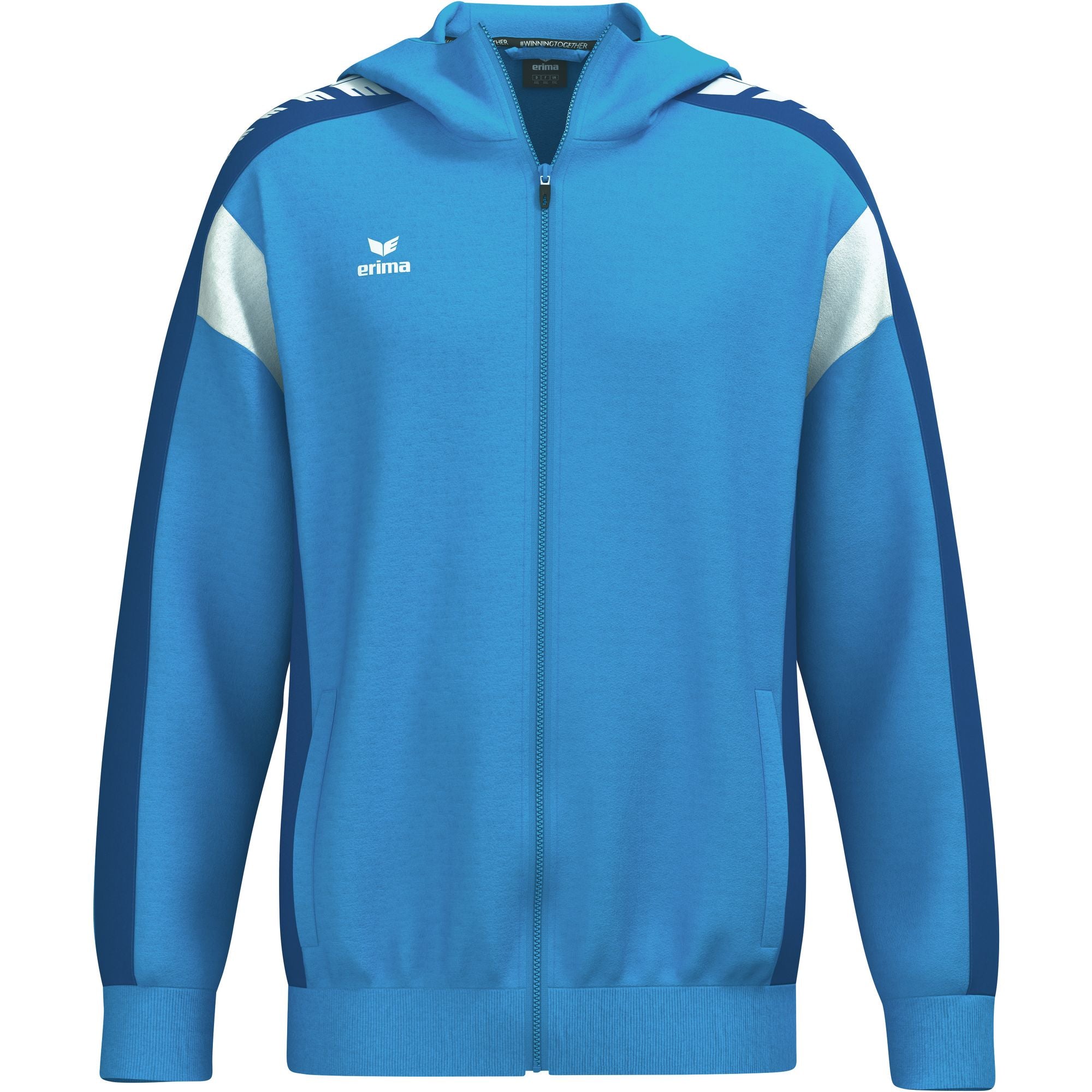 Erima Celebrate 125 Chaqueta De Entrenamiento Con Capucha Curacao/new Royal Junior