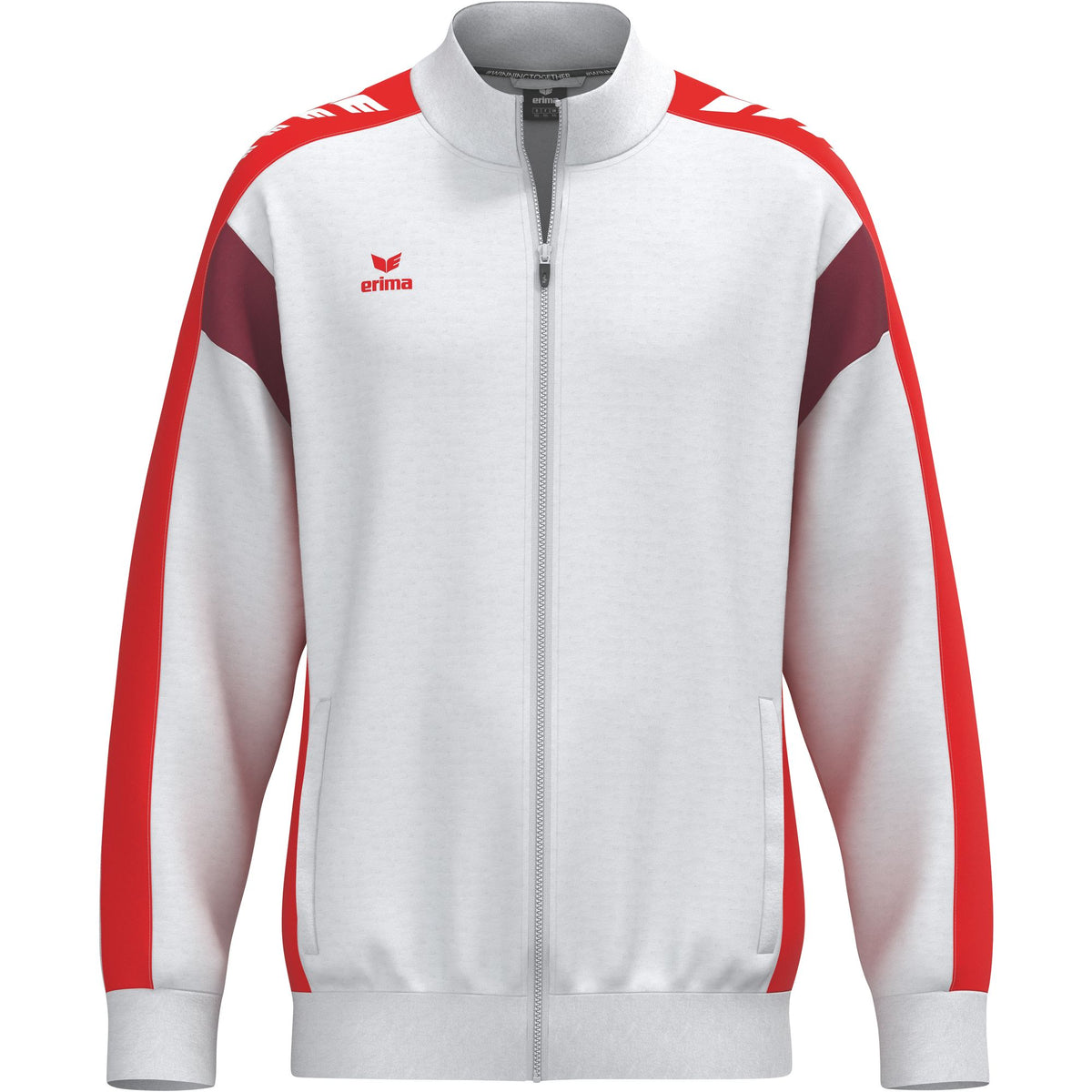 Erima Celebrate 125 Trainingsjacke Weiß/Rot Junior