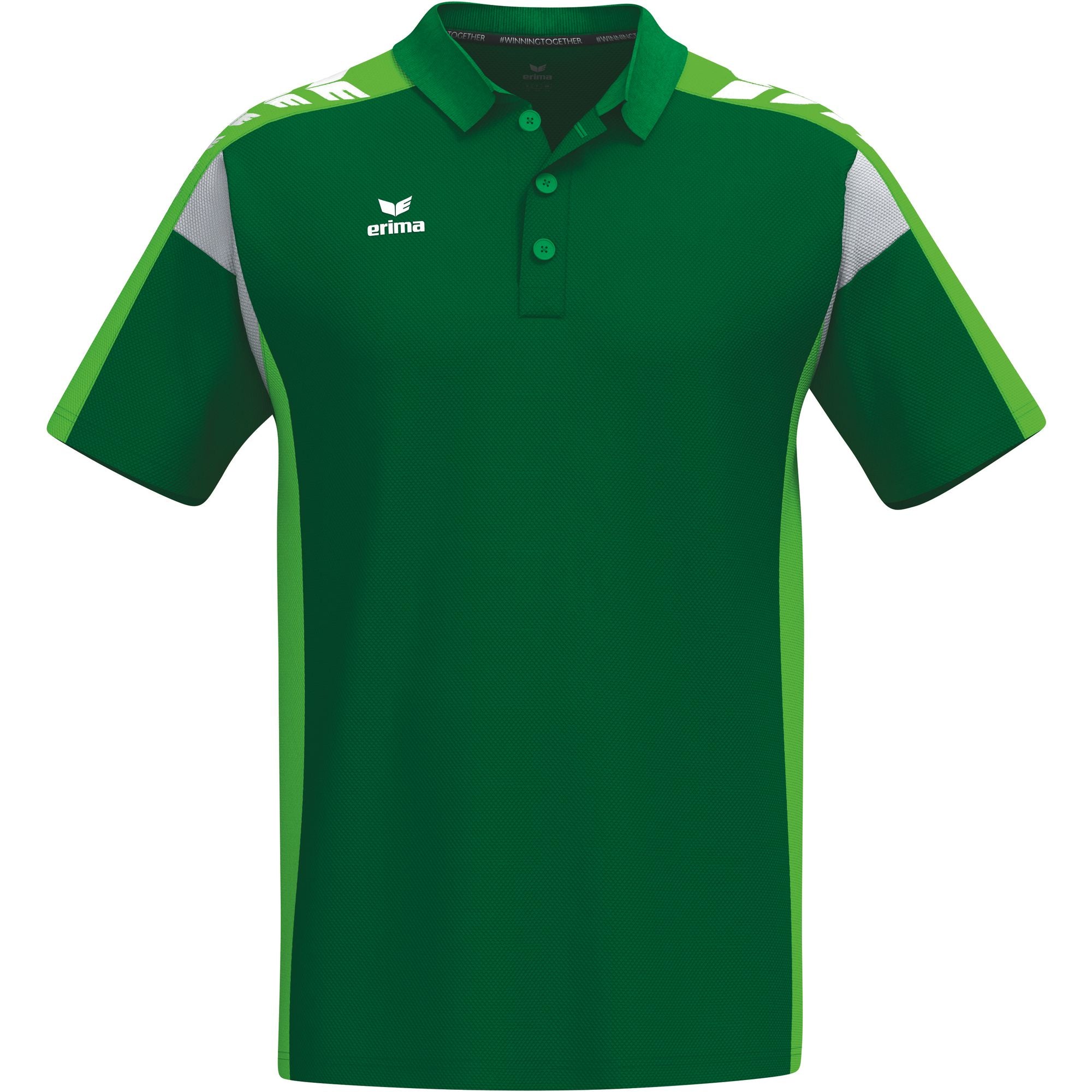 Erima Celebrate 125 Poloshirt Funktion Smaragd/grüner Gecko