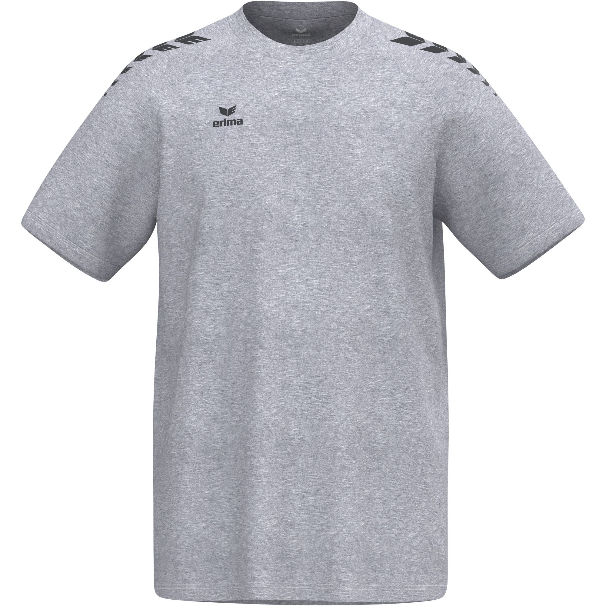 Erima Cmpt Wings T-Shirt Grau meliert/schwarz