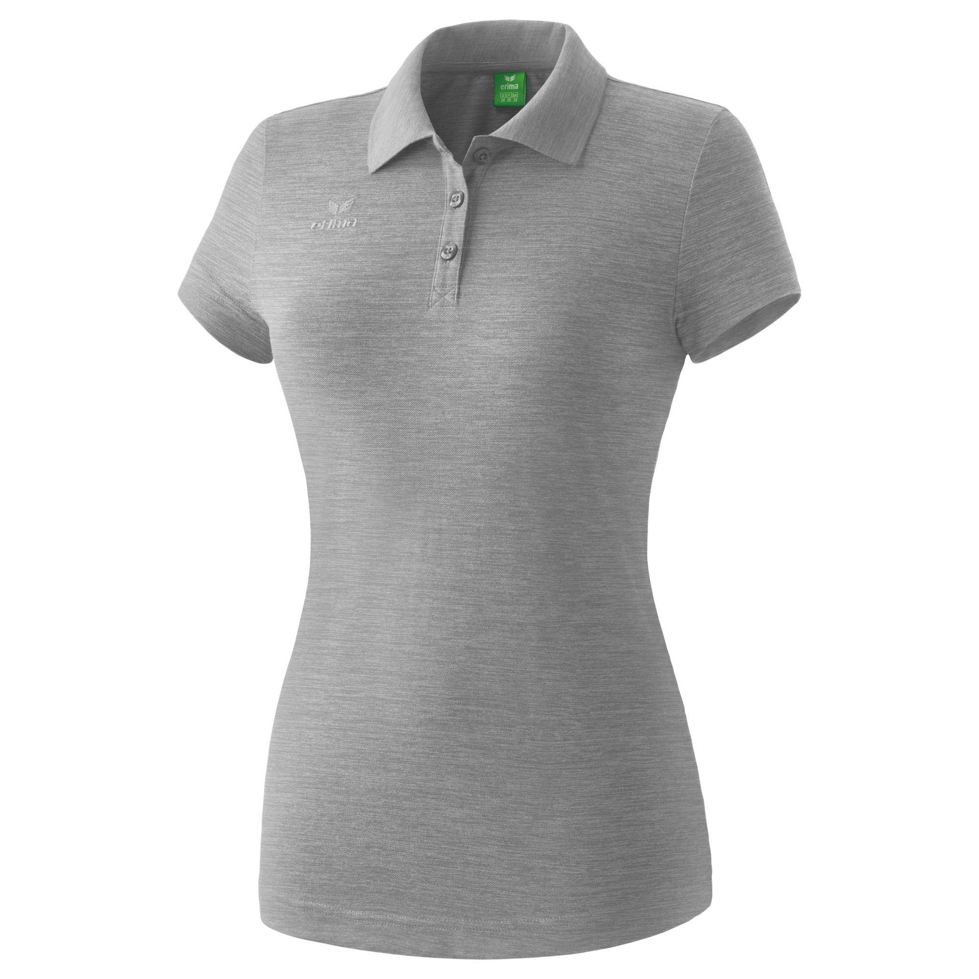 Polo-léine Erima Teamsports Liath