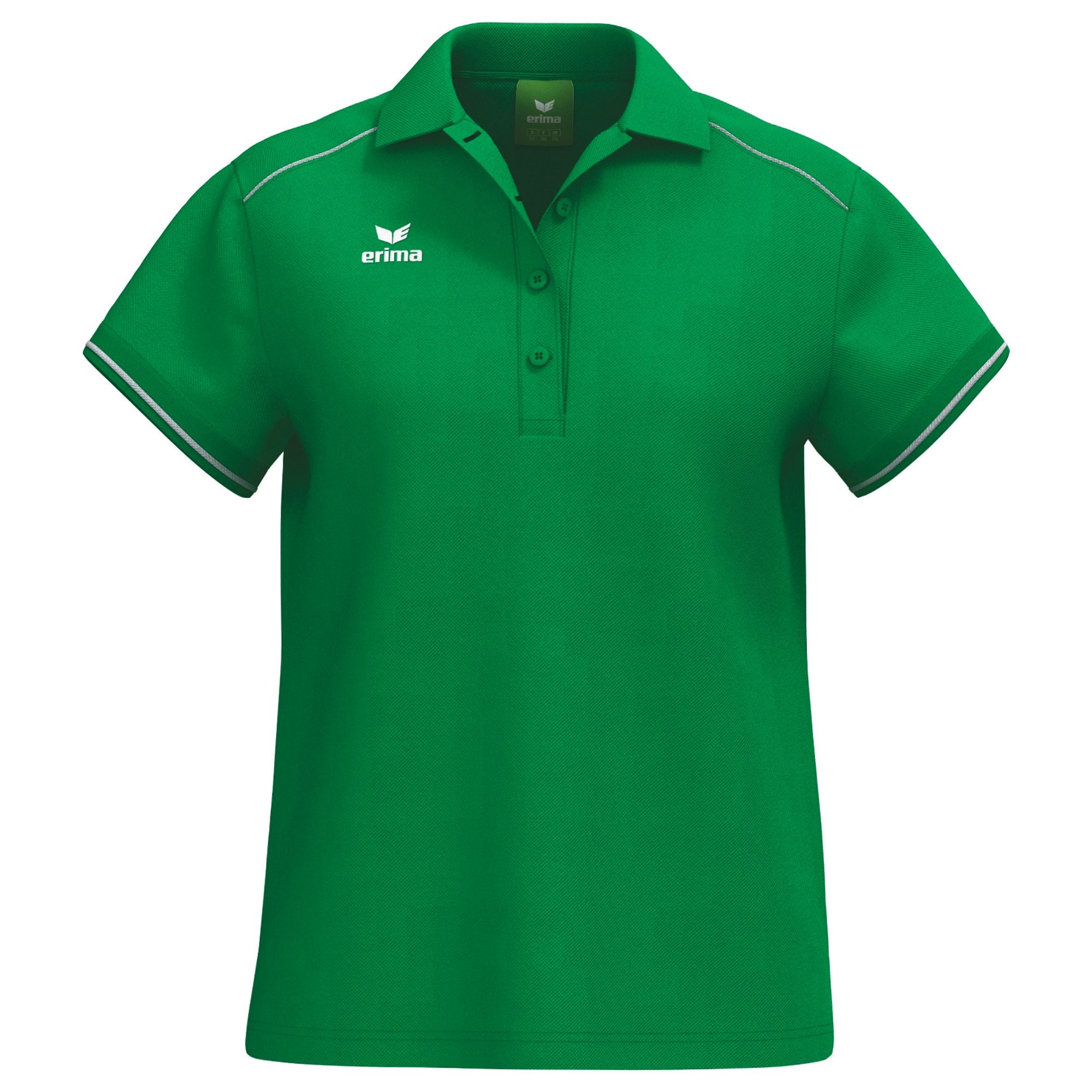 Erima Cmpt Poloshirt Emerald/бяло