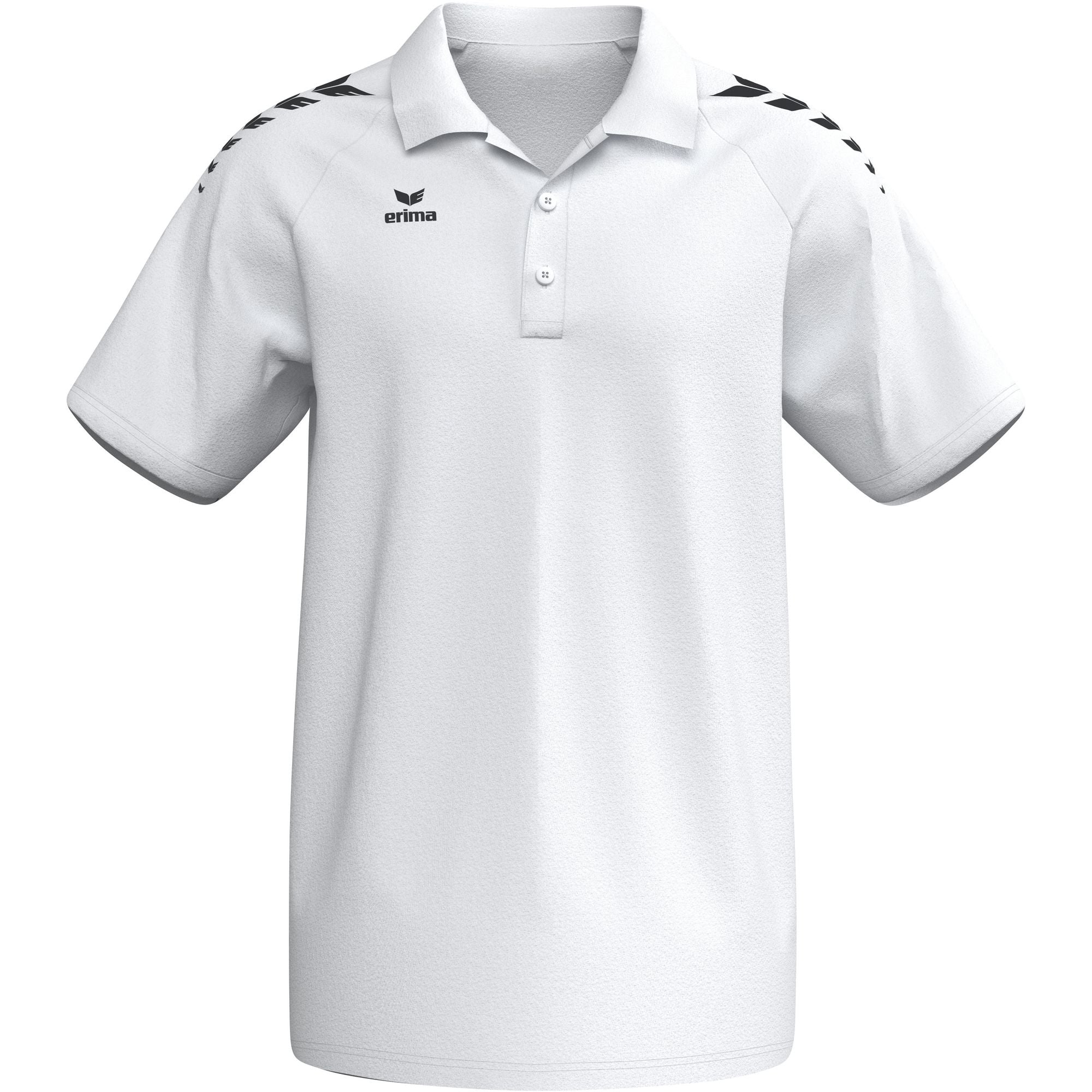 Erima Cmpt Wings Poloshirt Hvid/sort
